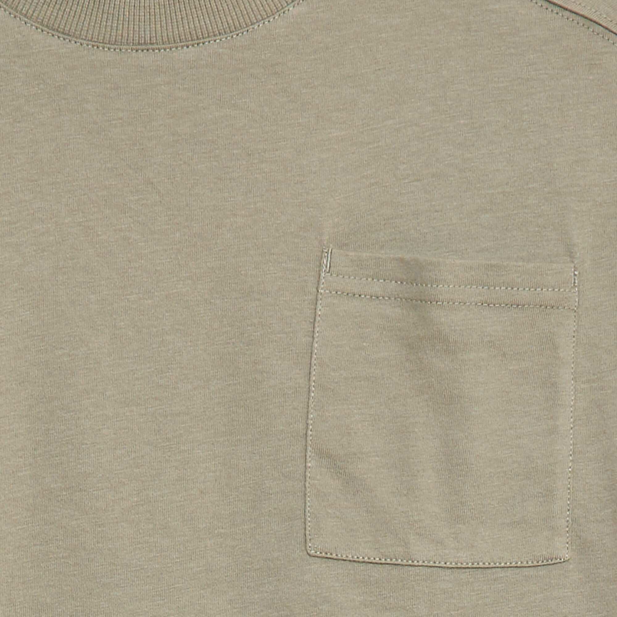 Plain loose-fit T-shirt GREEN - Image 3