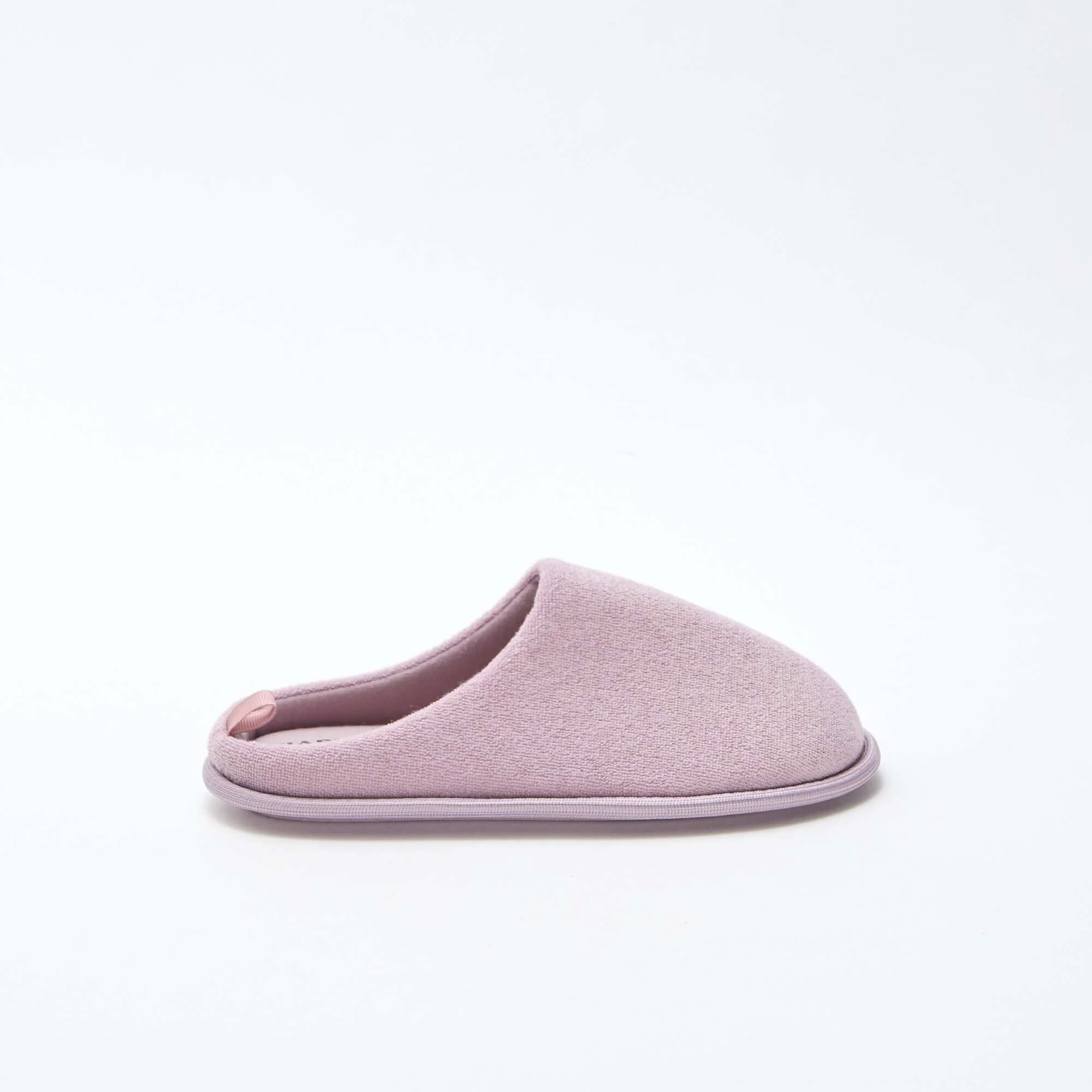 Plain mule slippers PURPLE - Image 2