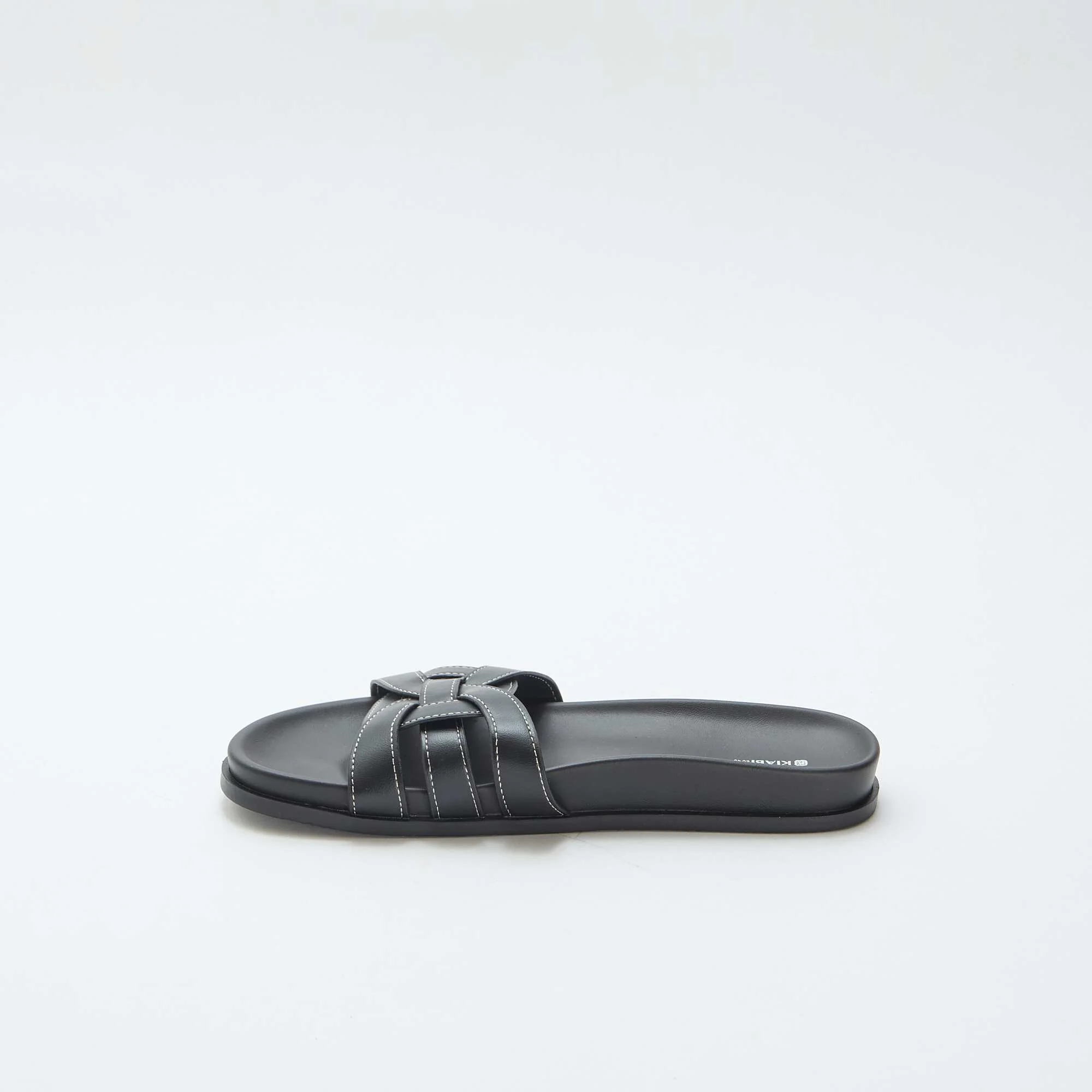 Plain Mules BLACK - Image 4