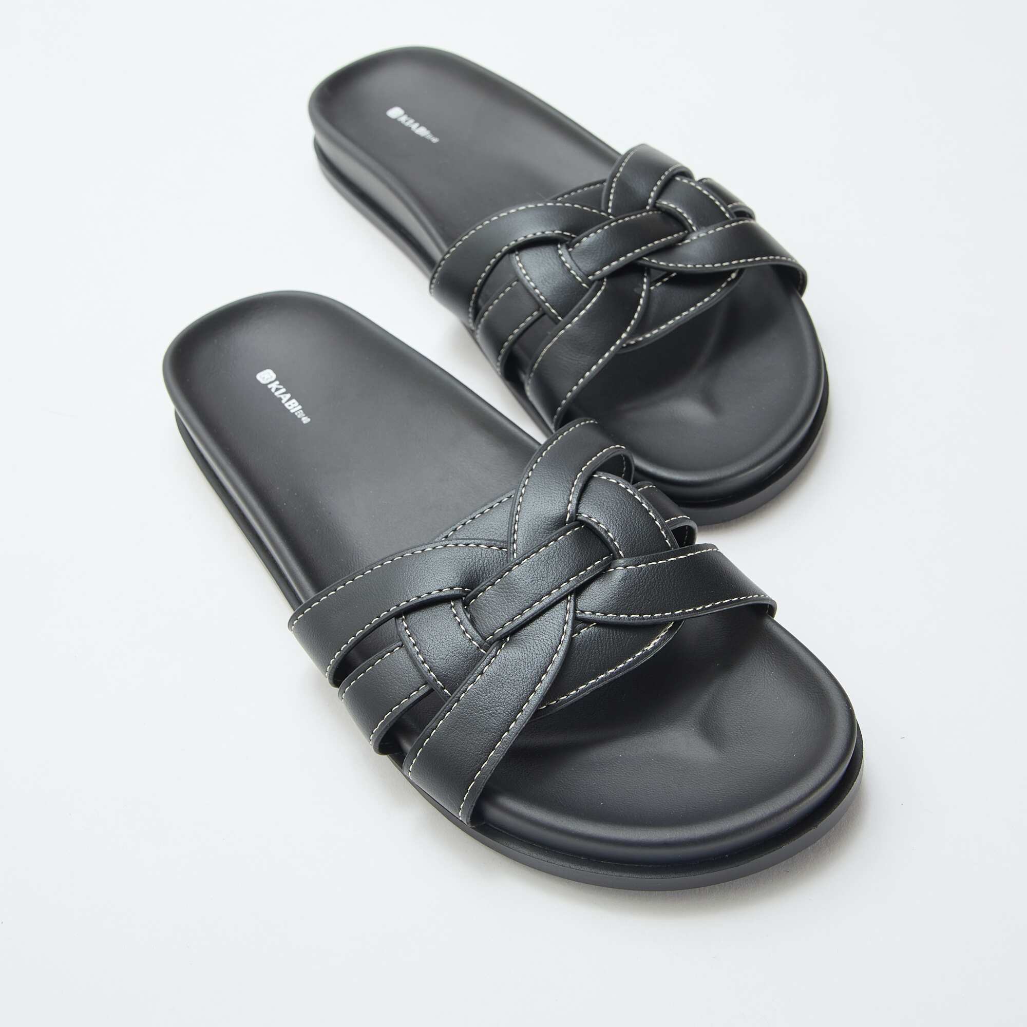 Plain Mules BLACK - Image 5