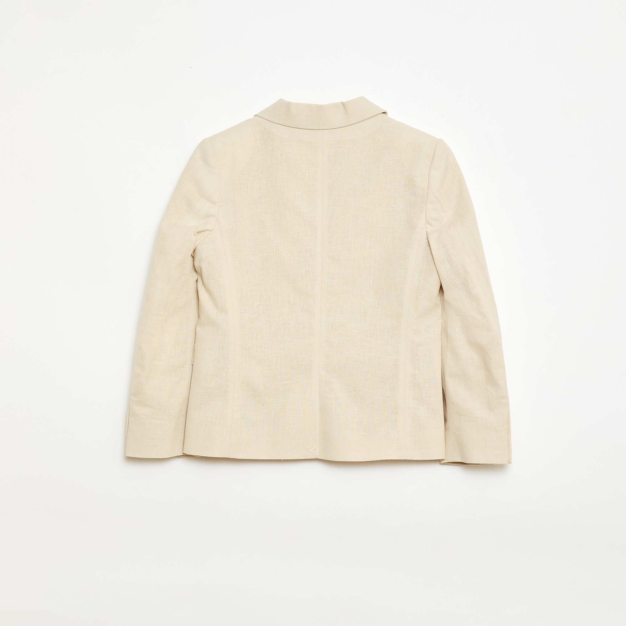 Plain Suit Jacket BEIGE - Image 2