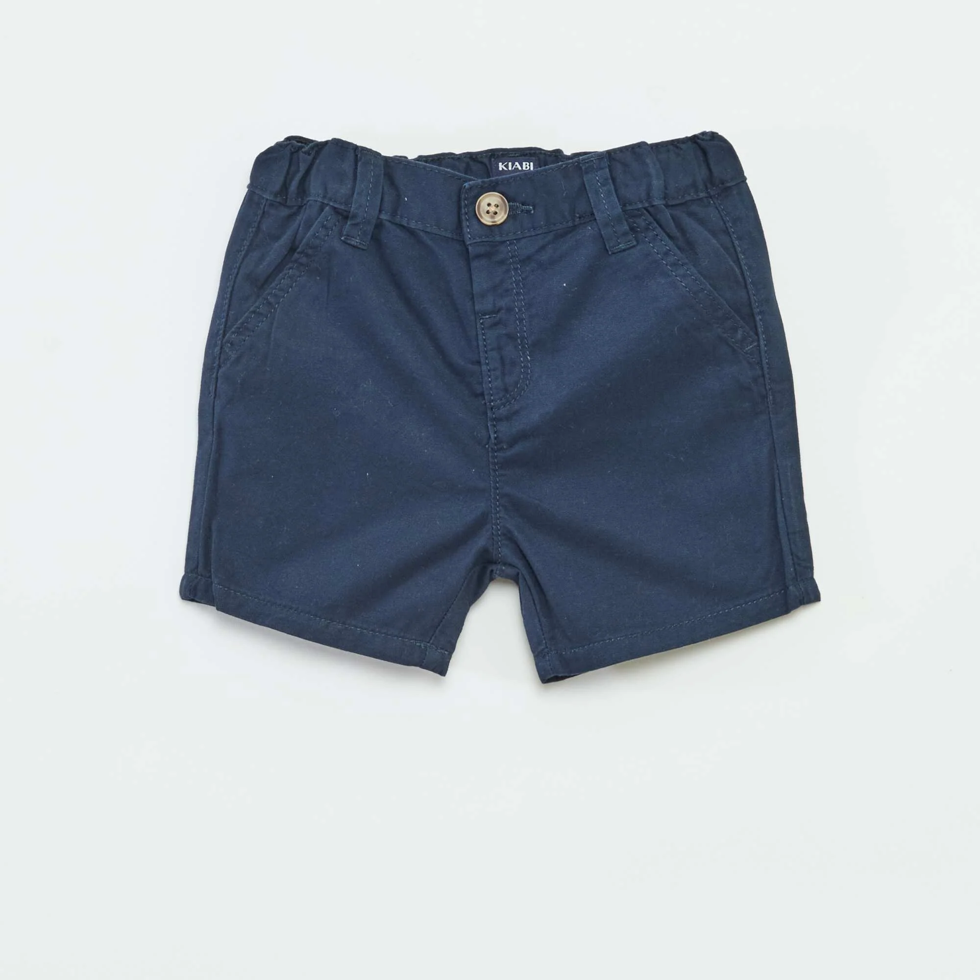 Plain Twill Chino Shorts BLUE