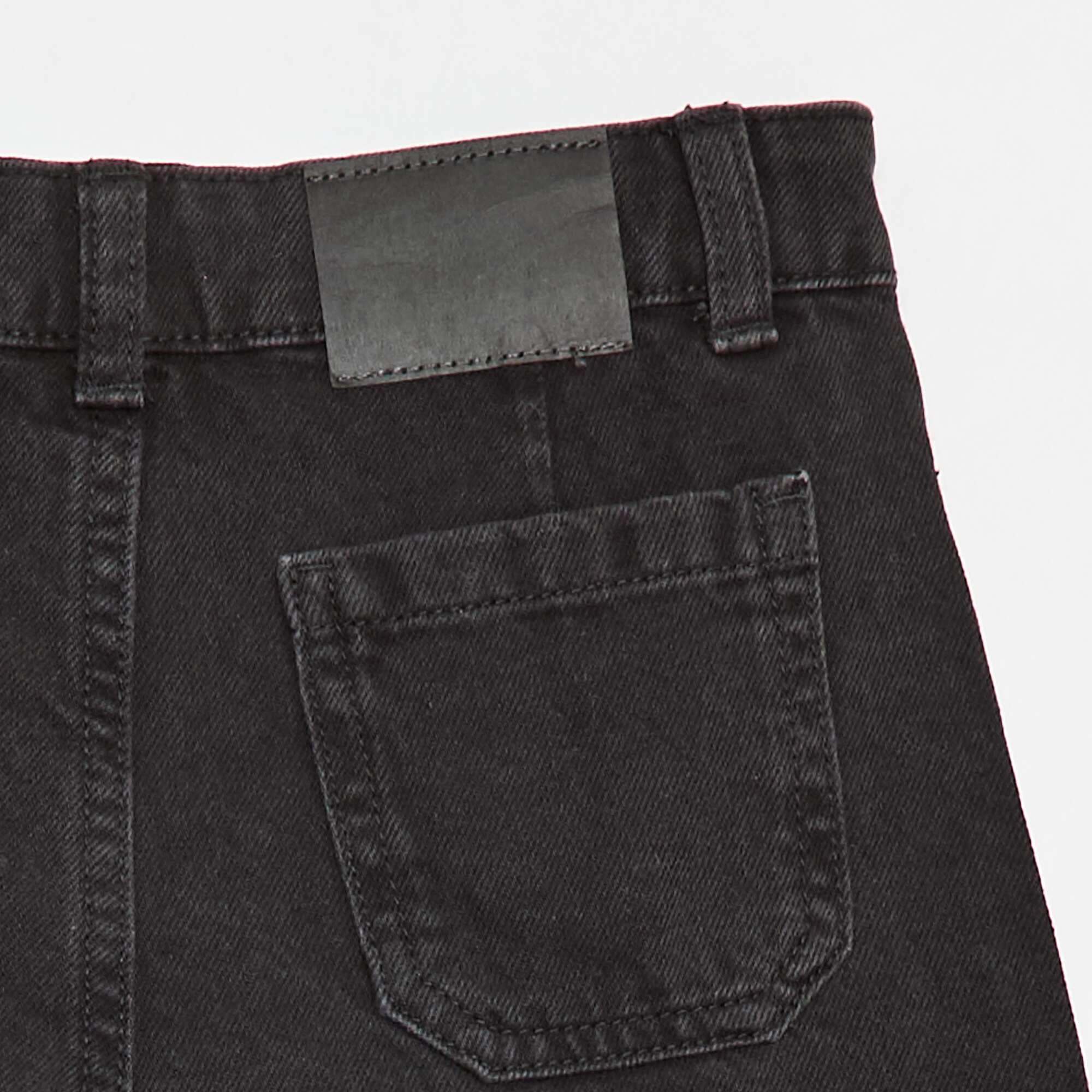 Pleated denim skort GREY - Image 4