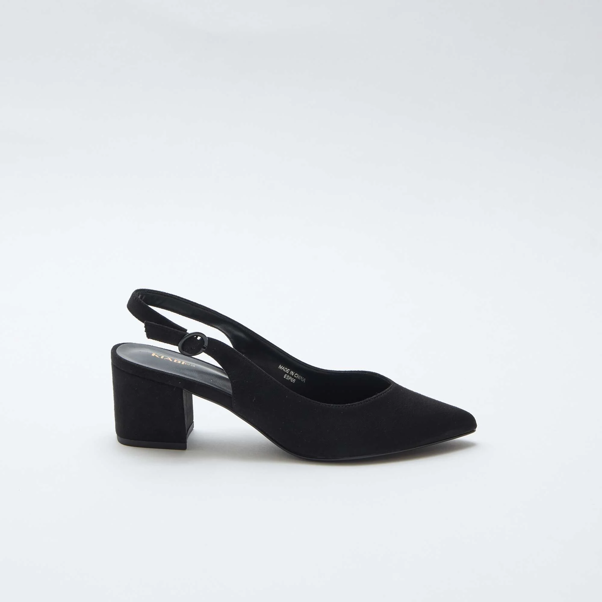 Pointed-Toe Heels BLACK - Image 2