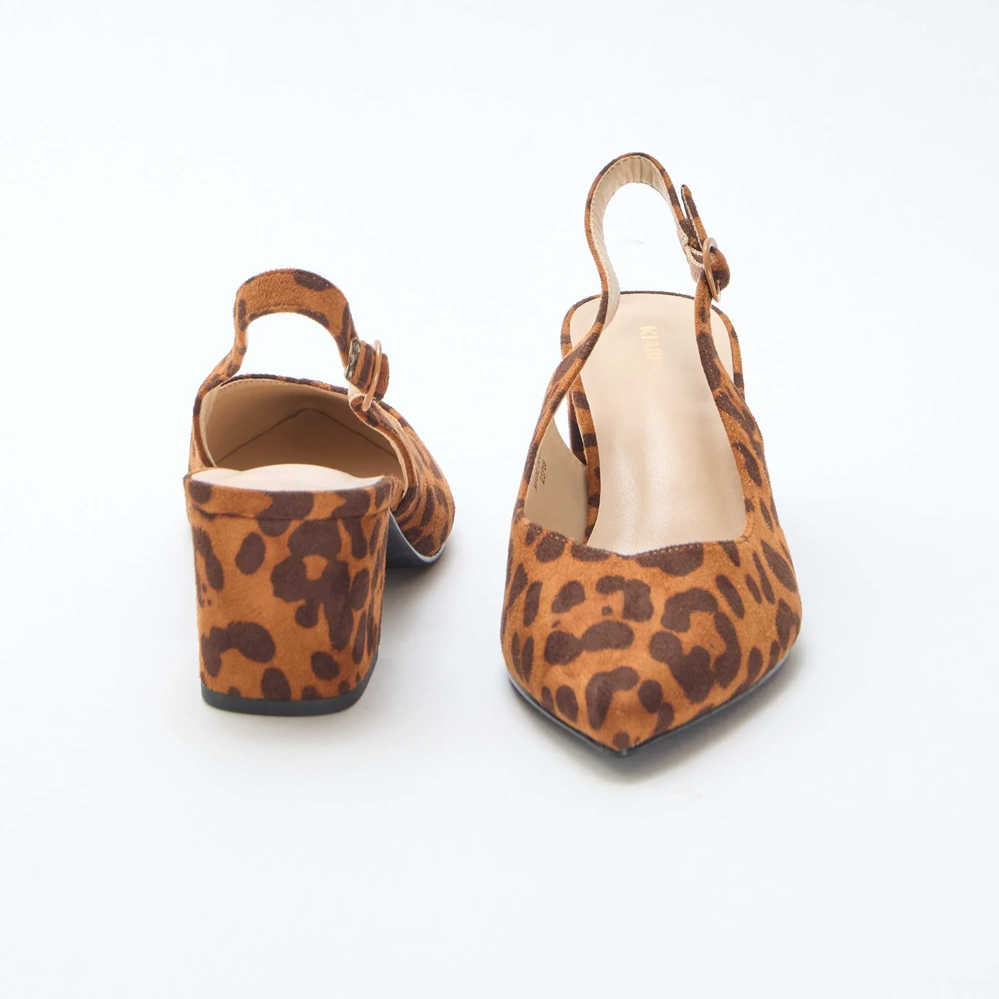 Pointed-toe Heels BROWN - Image 3