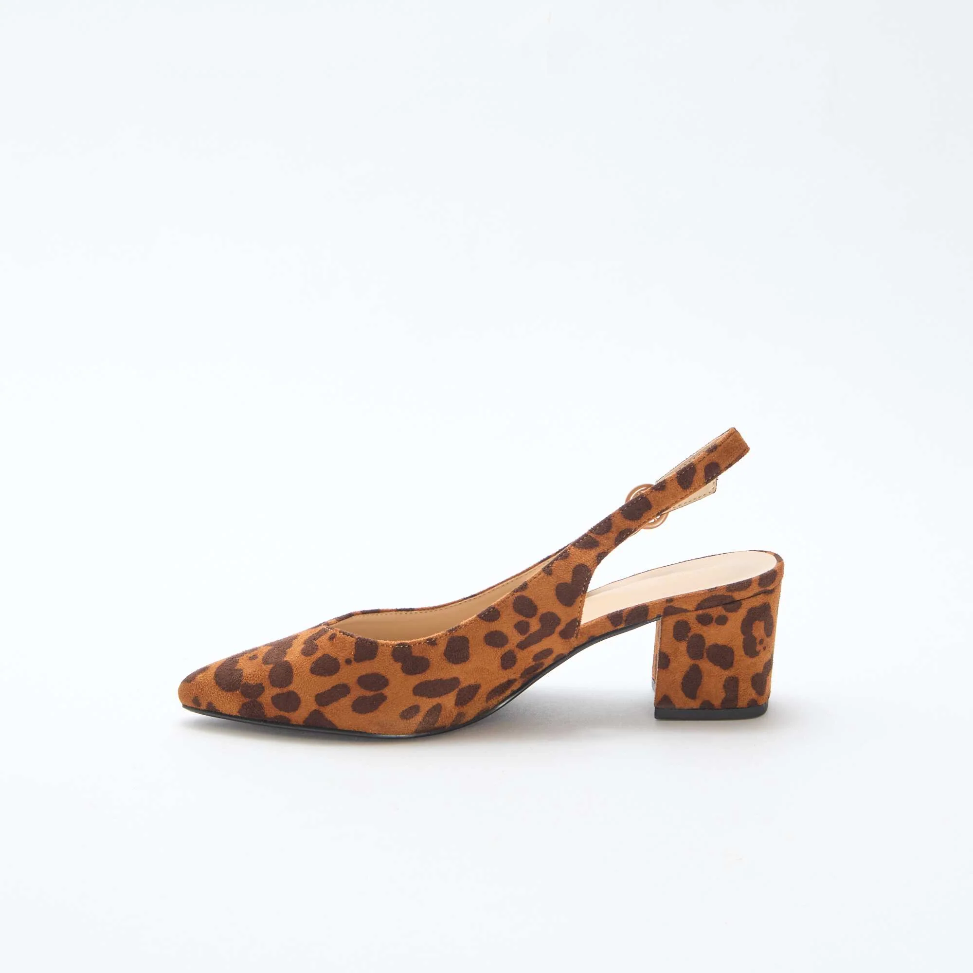 Pointed-toe Heels BROWN - Image 4