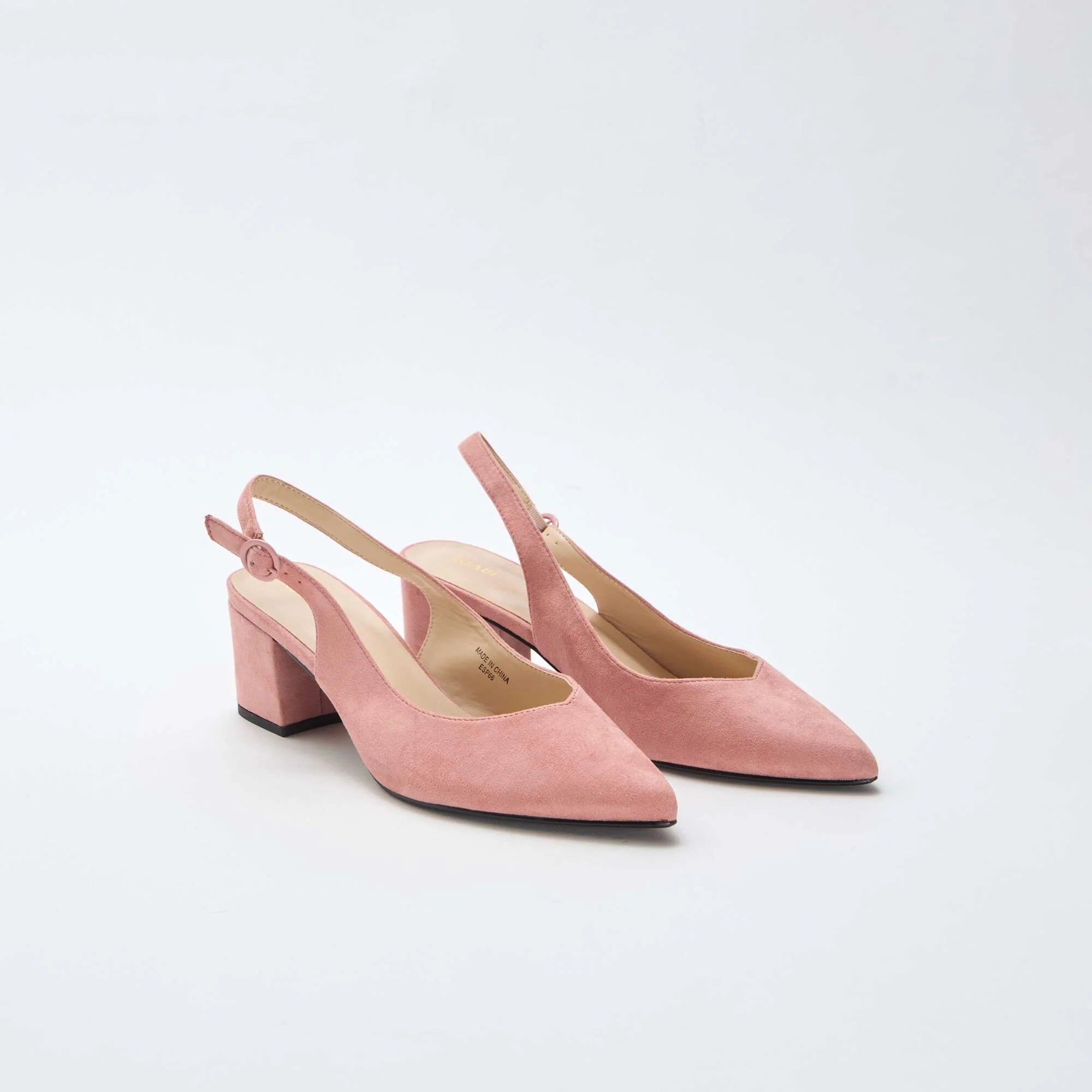 Pointed-Toe Heels PINK