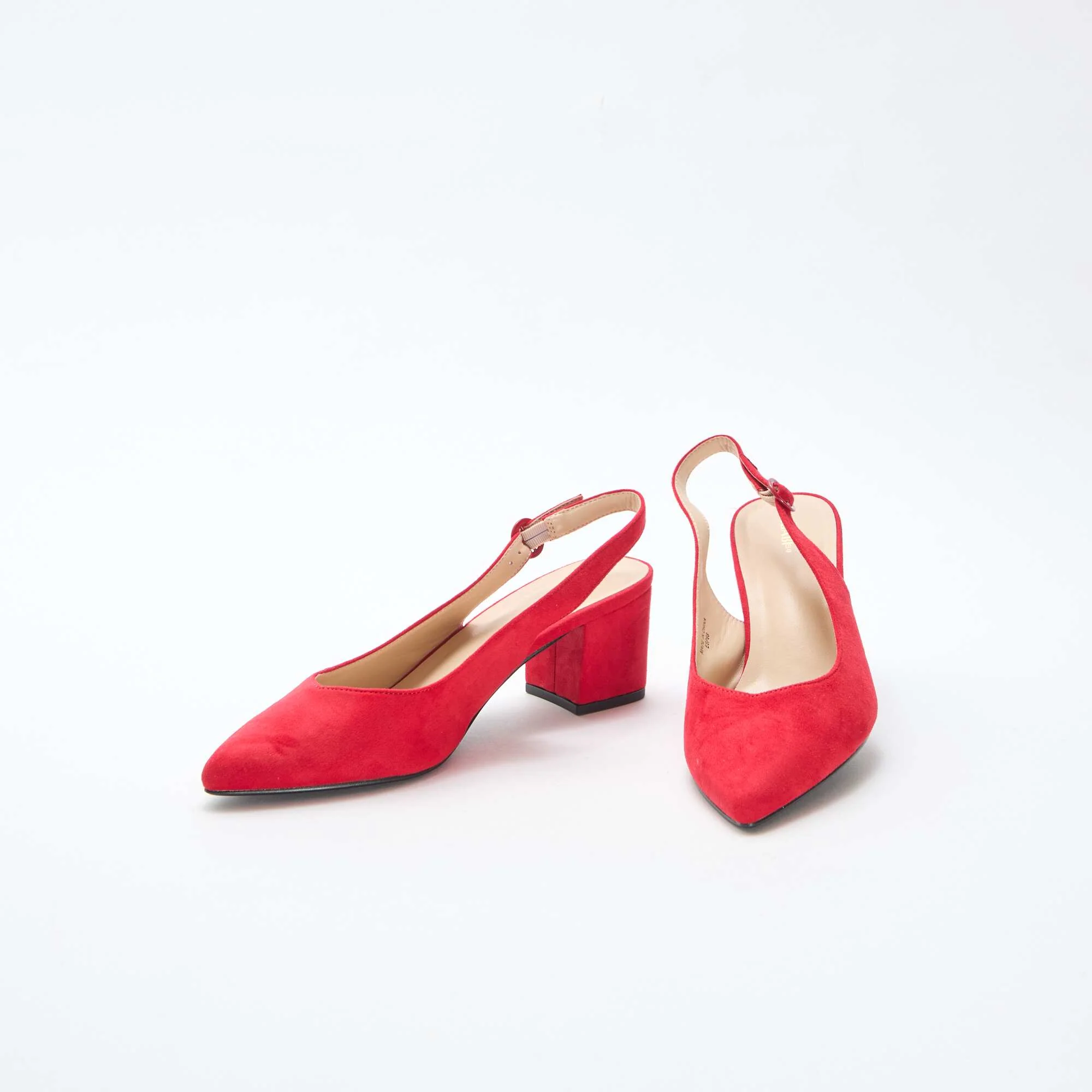 Pointed-Toe Heels RED - Image 5
