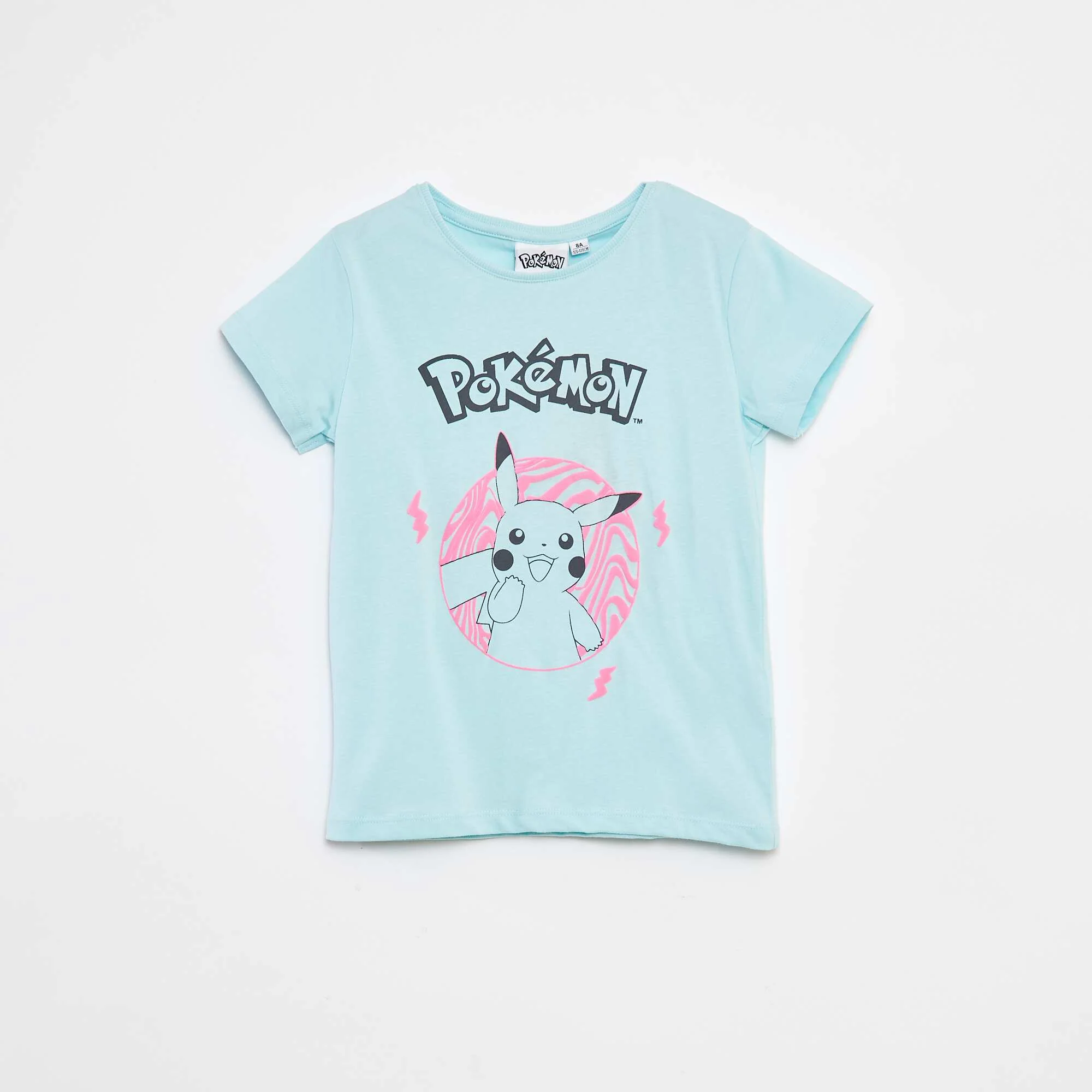 Pokémon Pikachu short-sleeved T-shirt BLUE