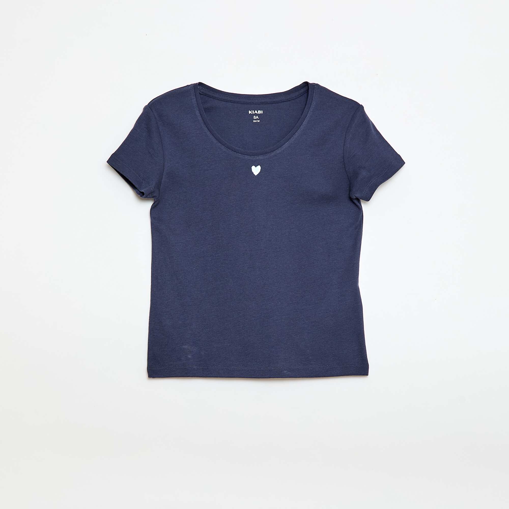 Poplin Long Pajamas - 2 Piece Set BLUE - Image 3