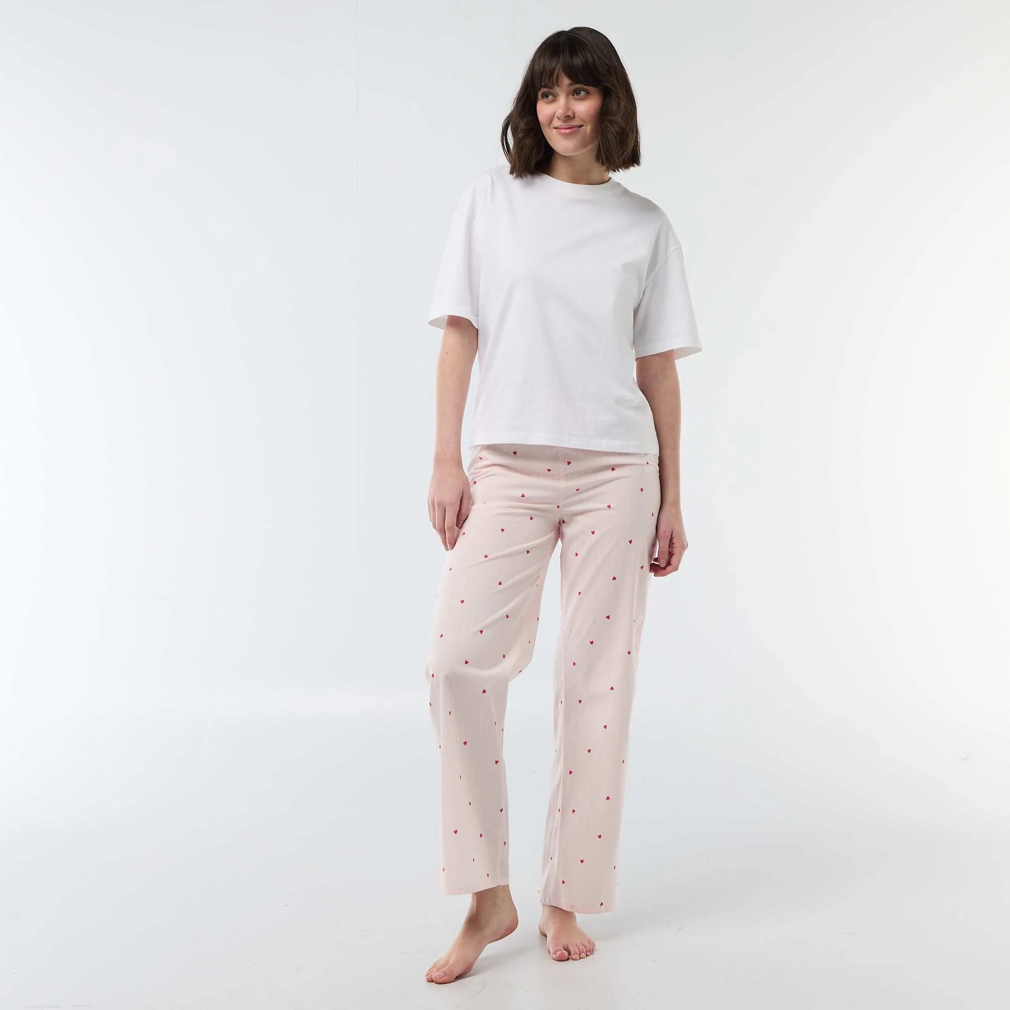 Poplin Pajama Pants PINK