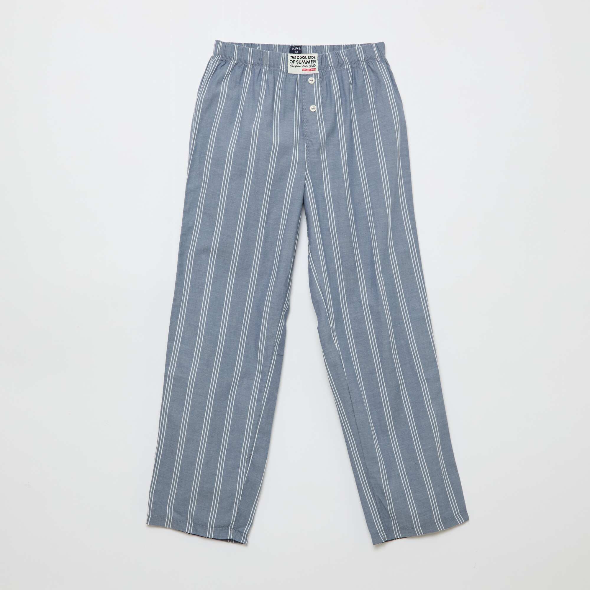 Poplin Pajama Set - 2 pieces WHITE - Image 4