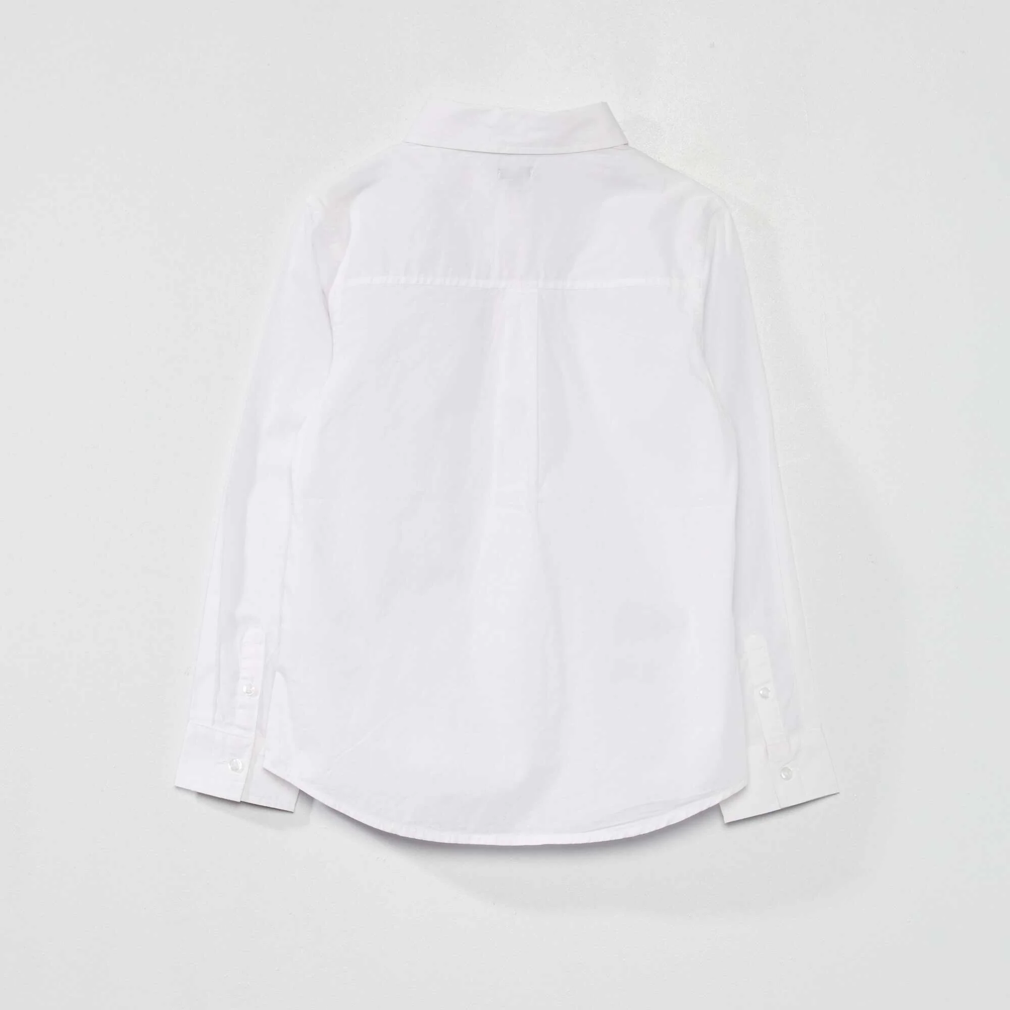 Poplin shirt White - Image 2