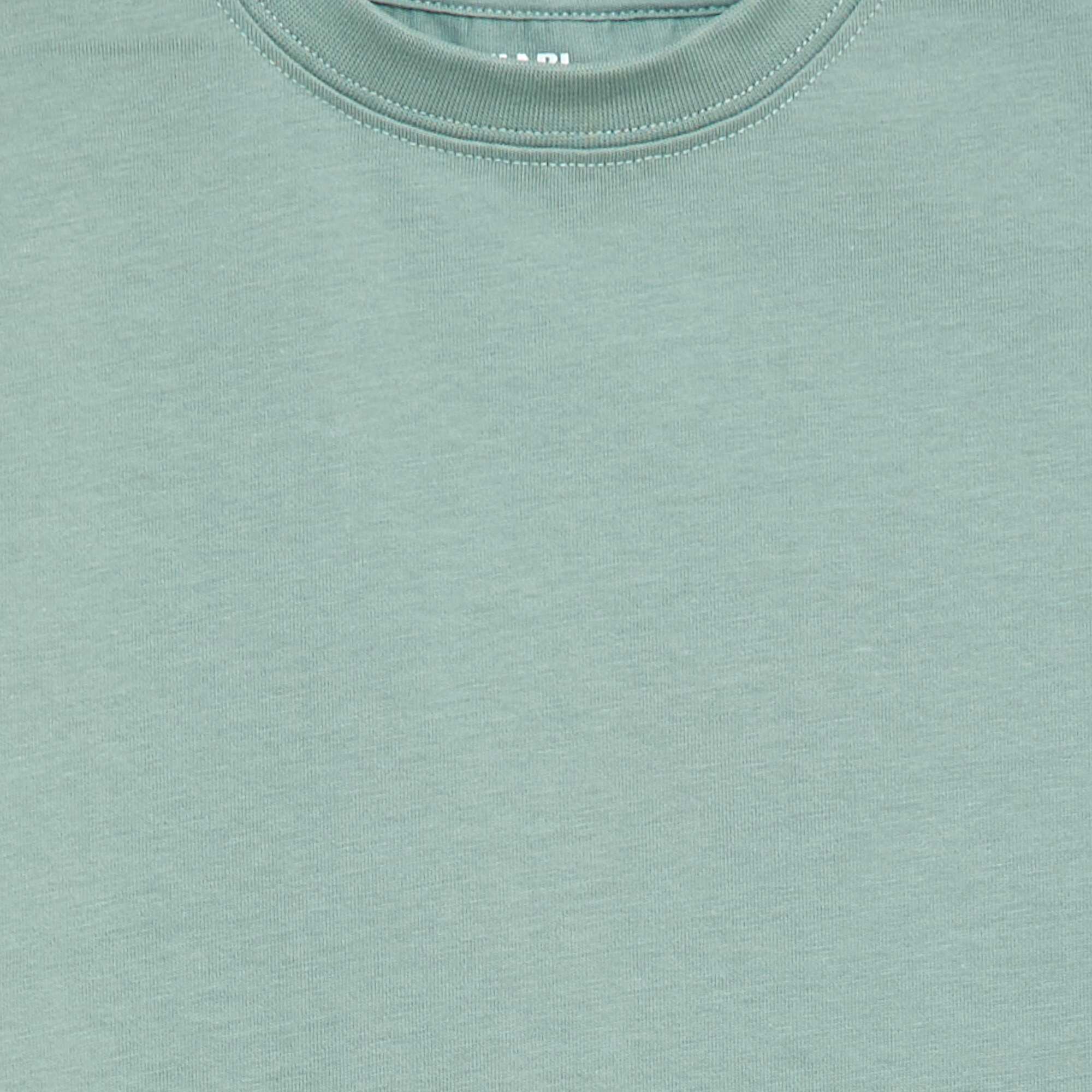 Premium Cotton T-shirt BLUE - Image 2