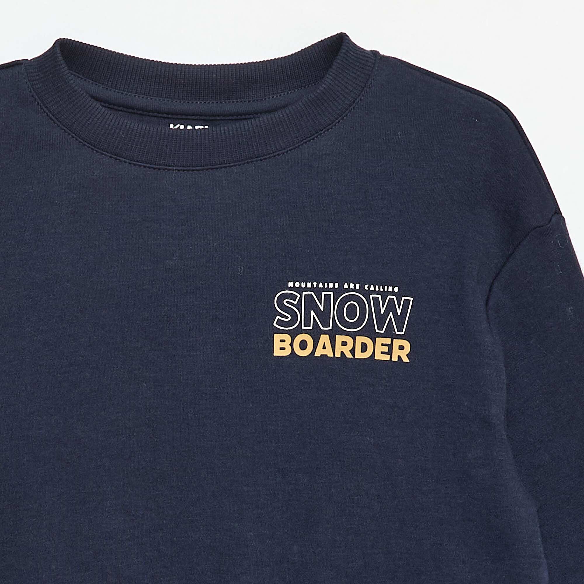 Printed Comfort T-Shirt BLUE - Image 2