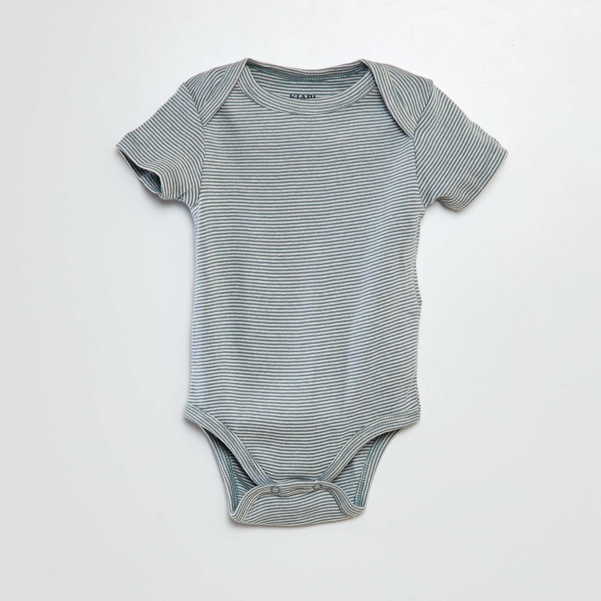 Printed cotton bodysuits - Pack of 3 BROWN - Image 4