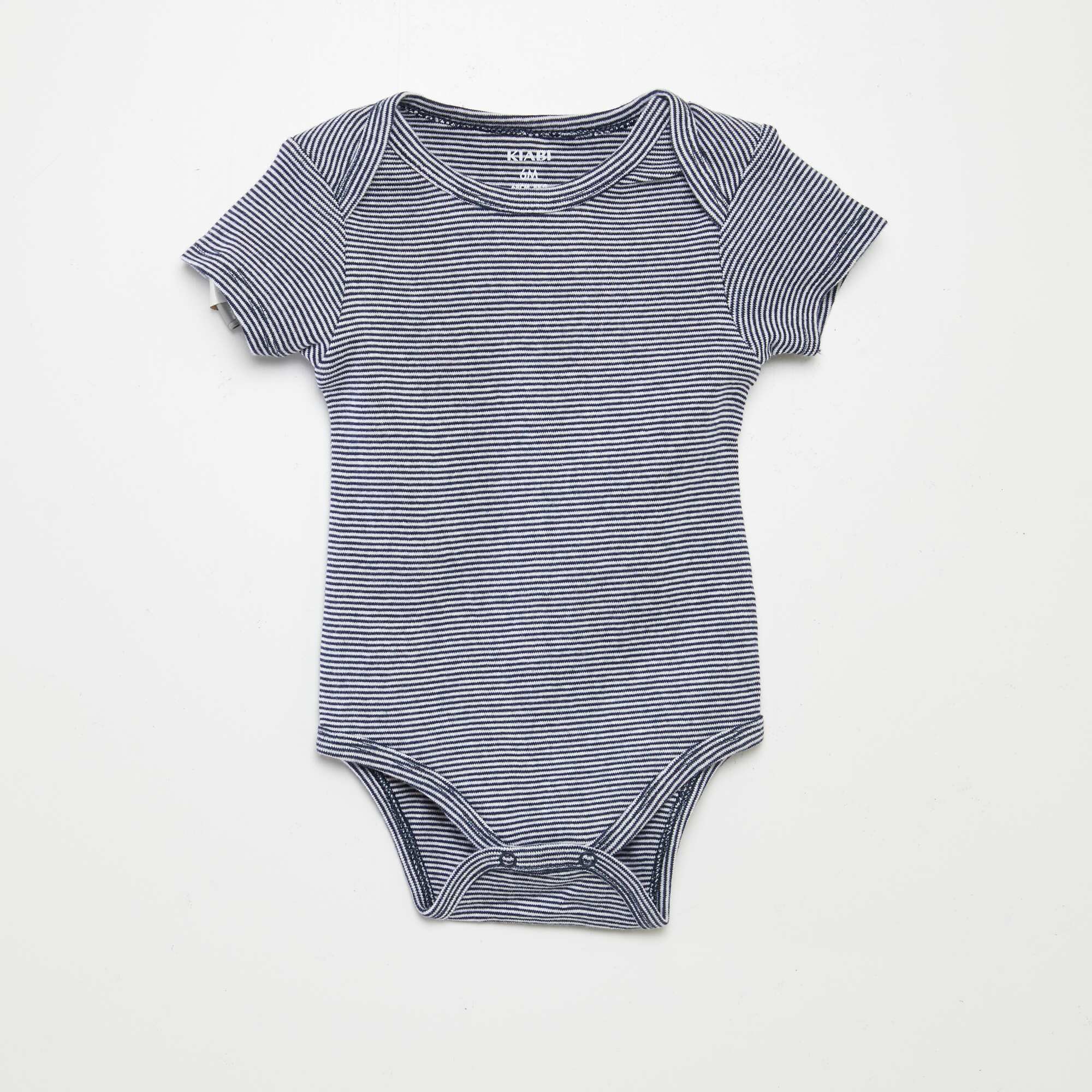 Printed cotton bodysuits - Pack of 3 WHITE - Image 2