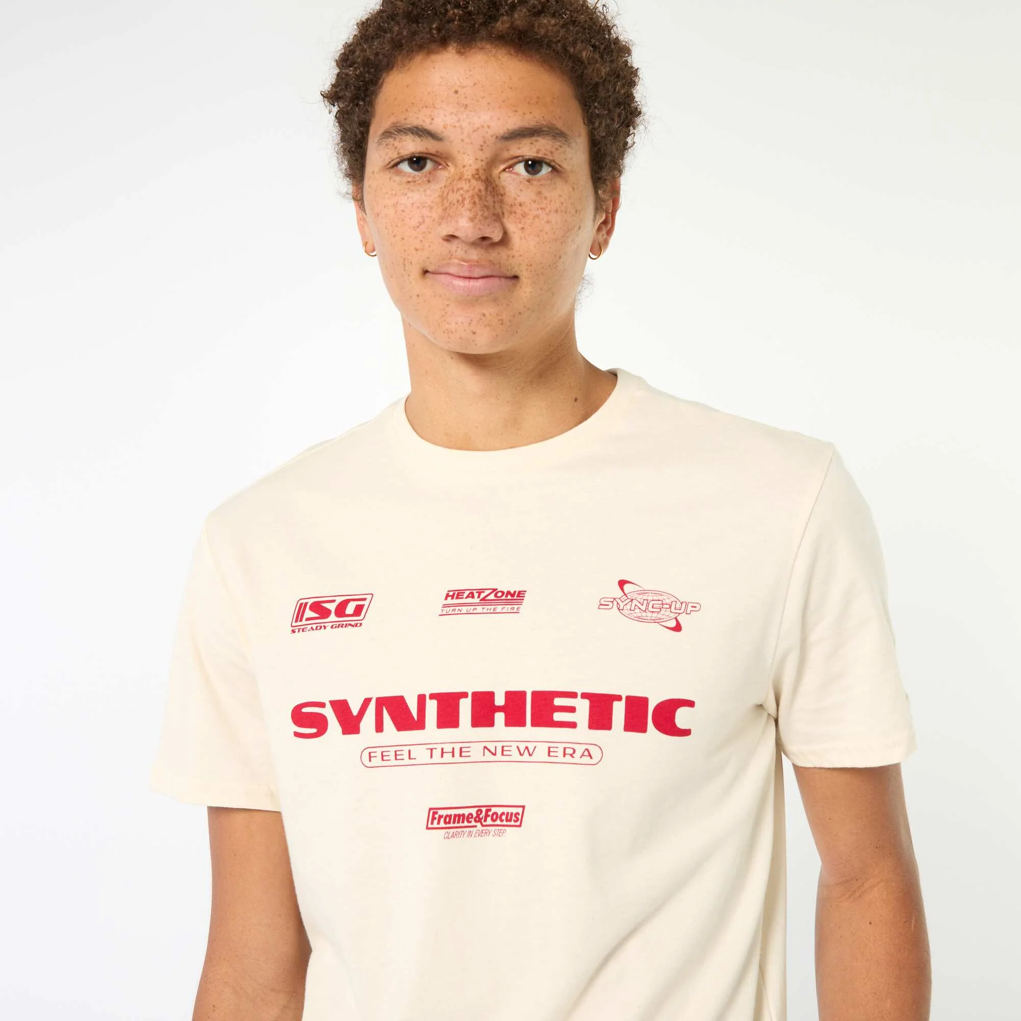 Printed Cotton T-Shirt WHITE - Image 4