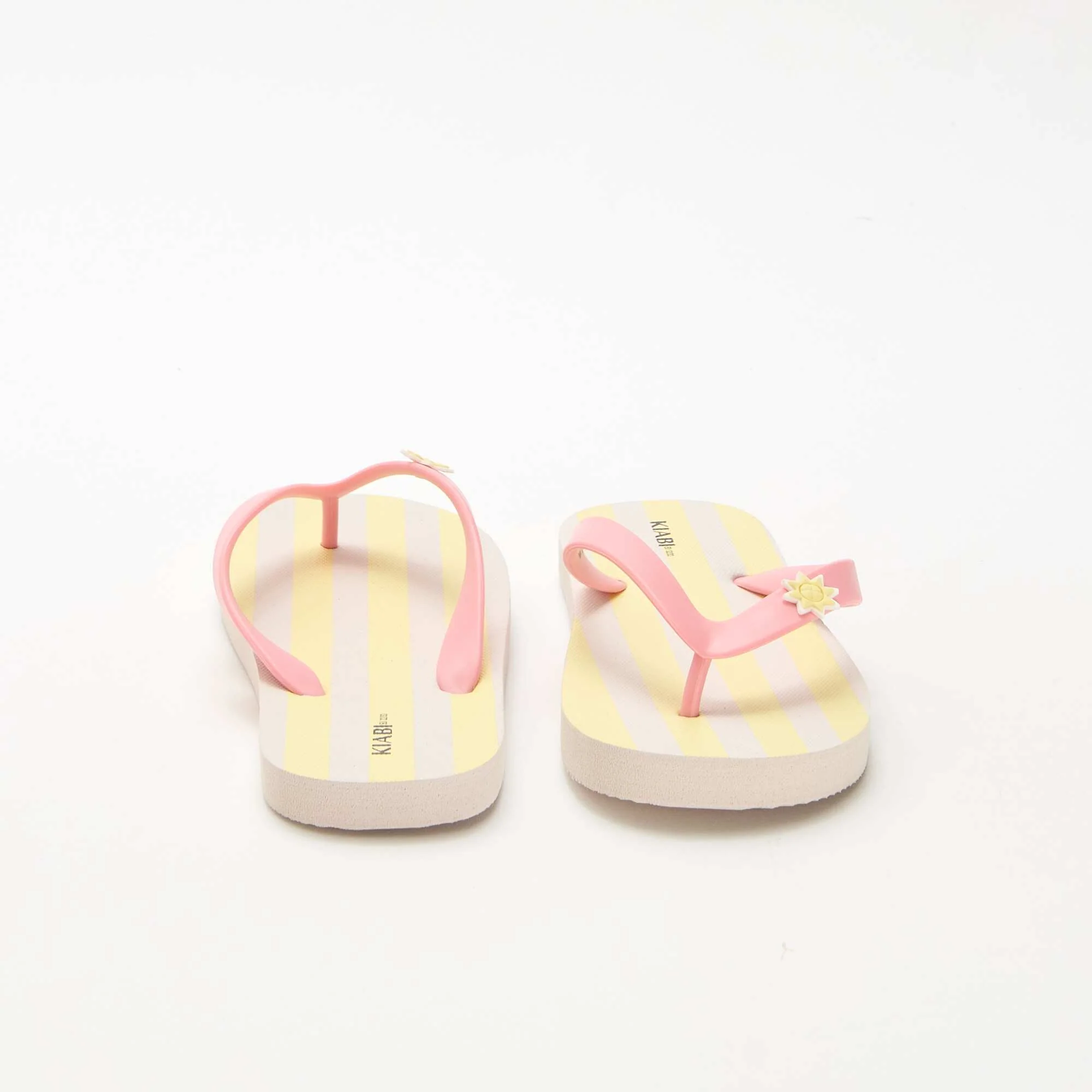 Printed Flip-Flops YELLOW - Image 3