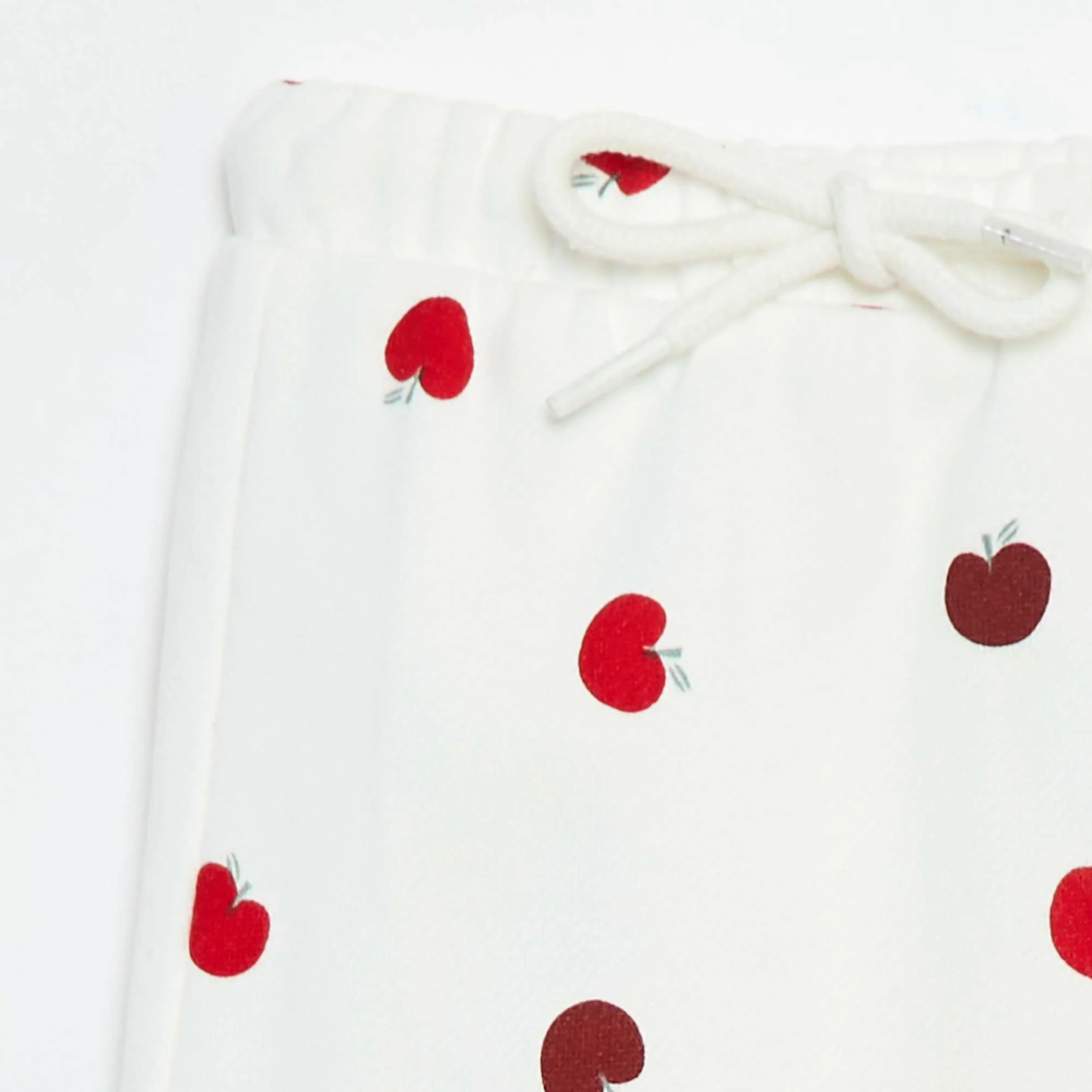 Printed harem trousers WHITE - Image 3