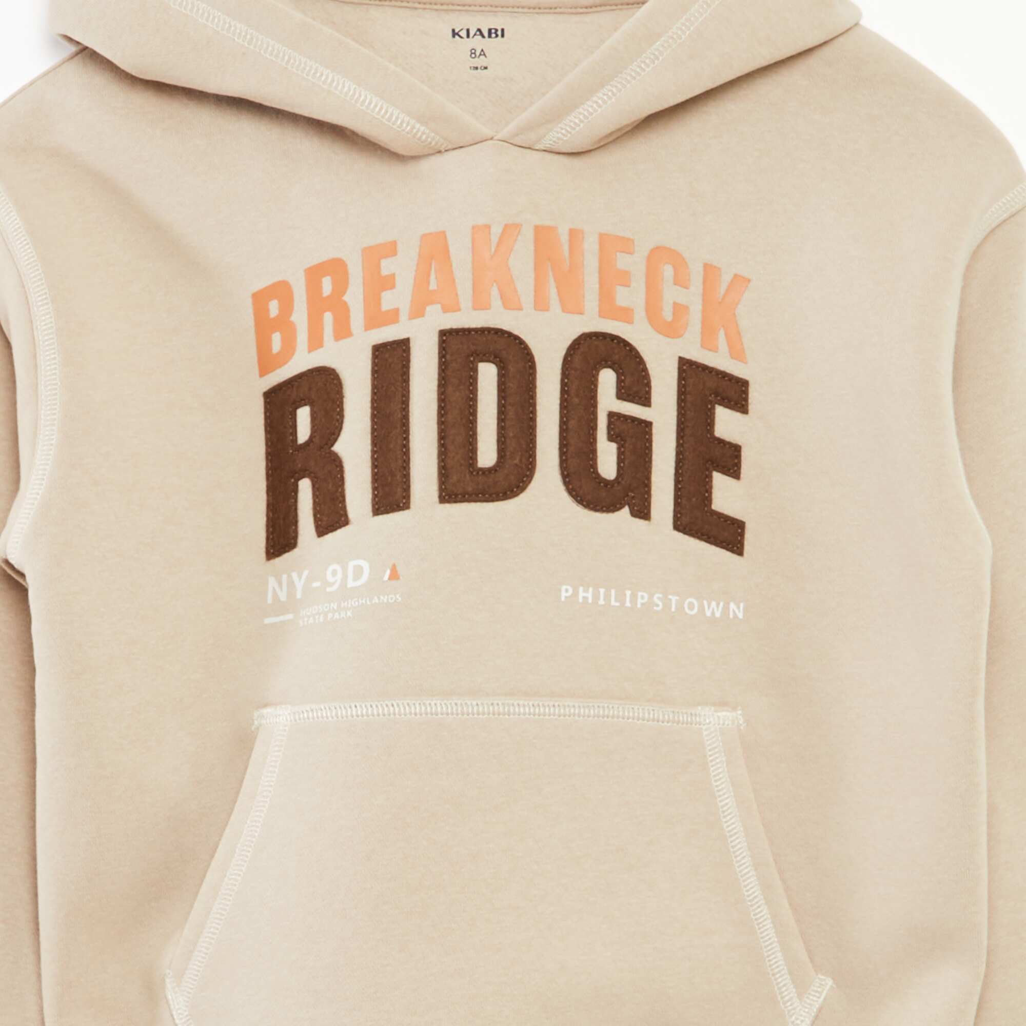 Printed Hoodie BEIGE - Image 5