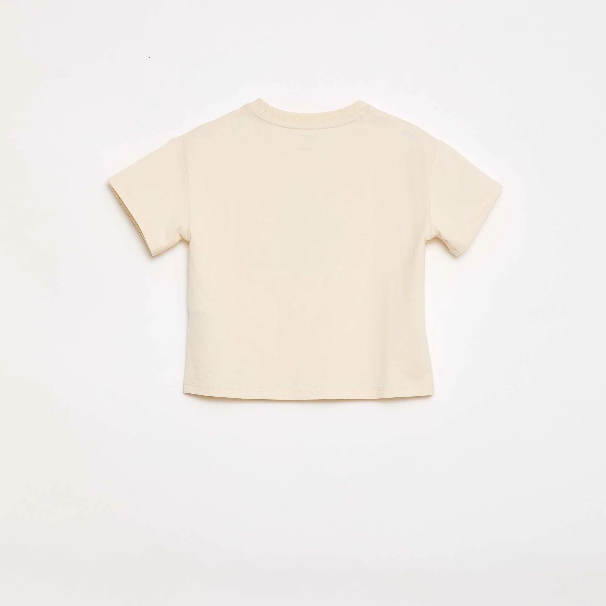 Printed Jersey Short-Sleeve T-Shirt WHITE - Image 3