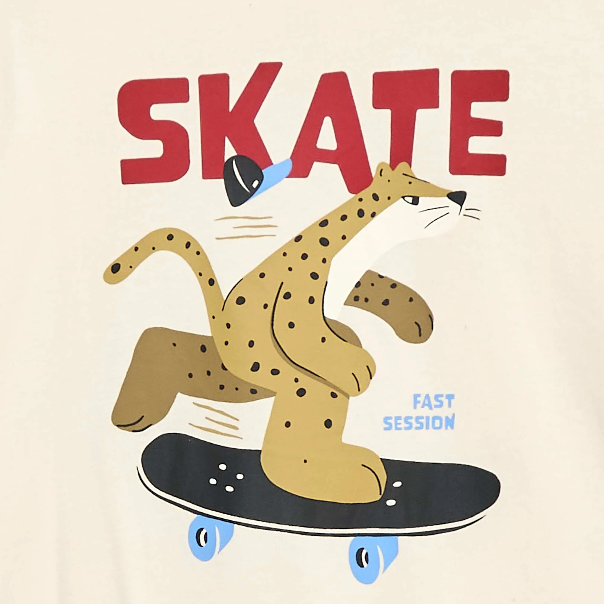 Printed long-sleeved T-shirt WHITE - Image 2