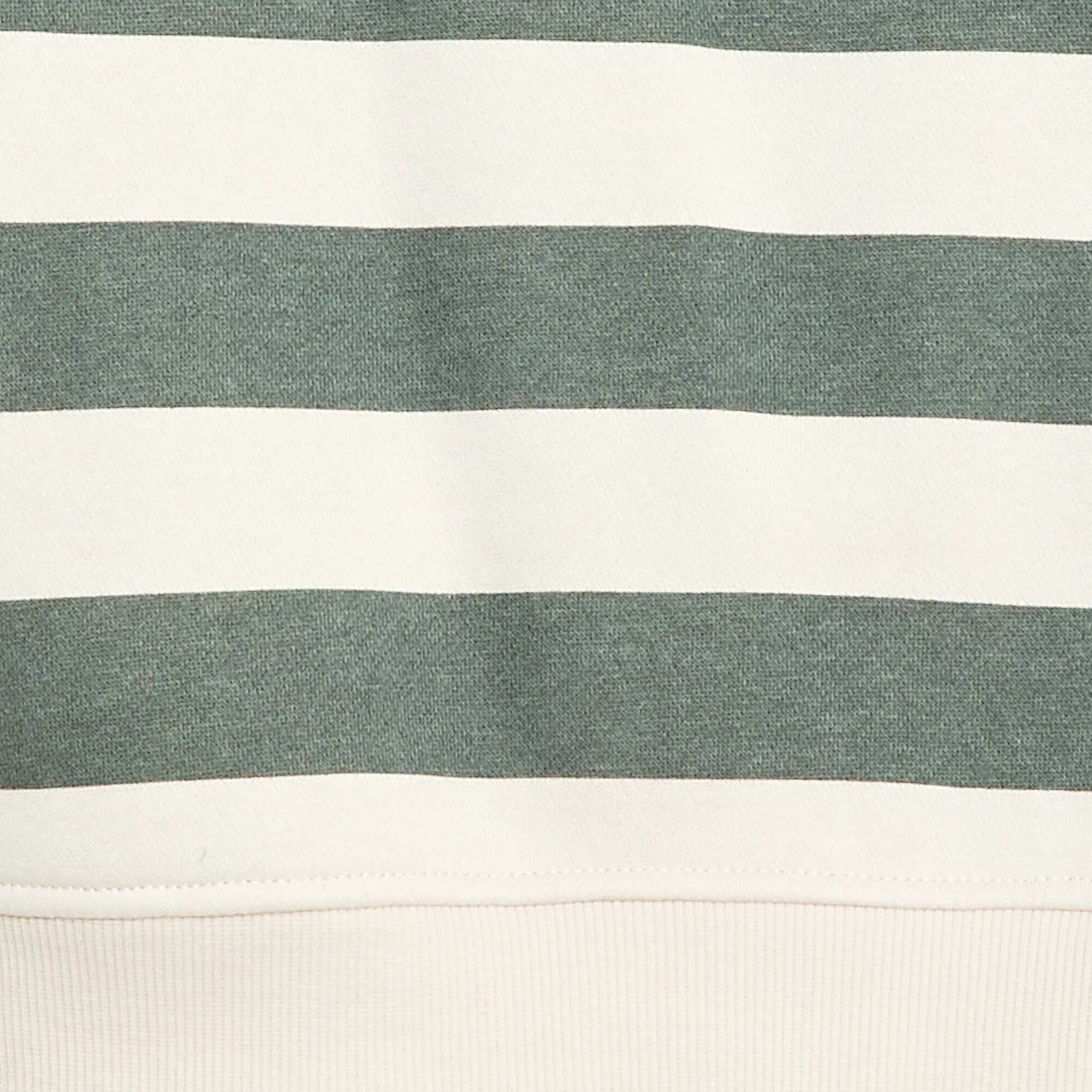 Printed loose-fit sweatshirt GREEN - Image 3