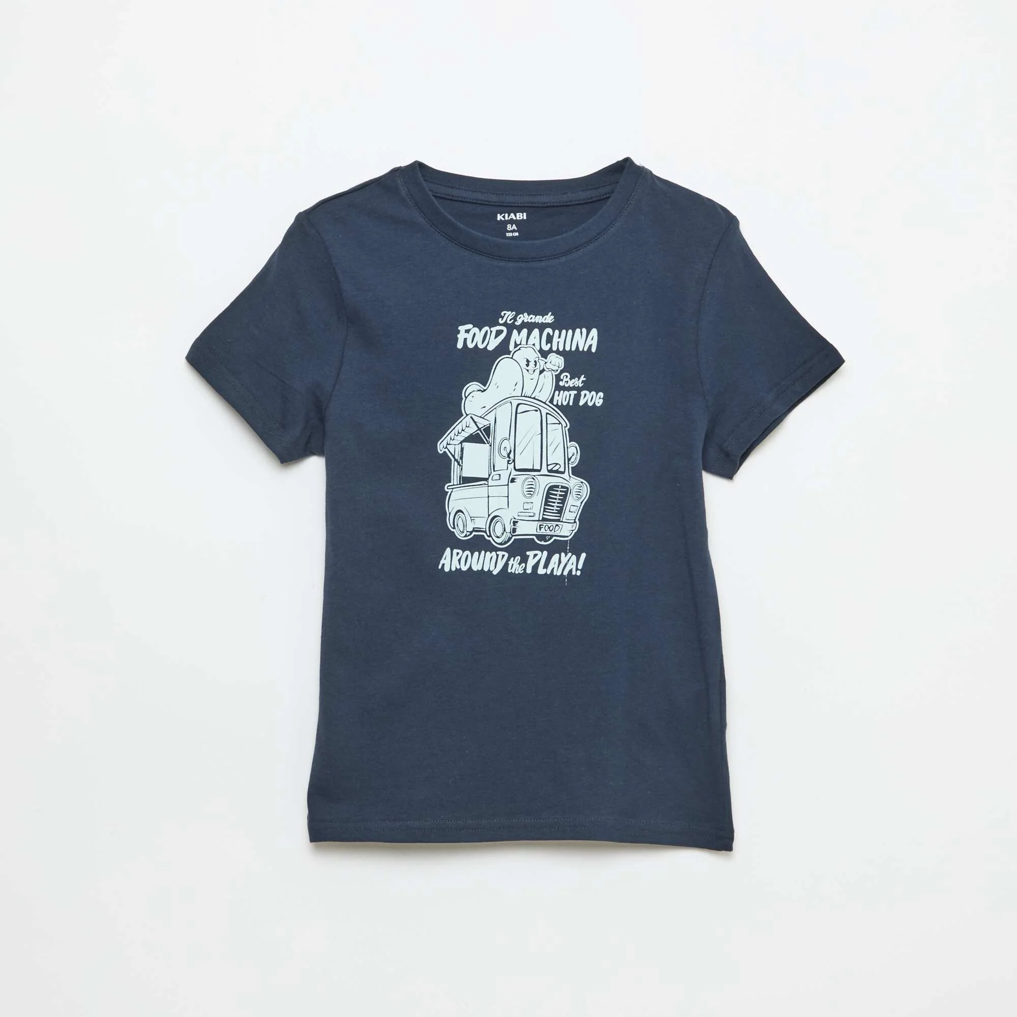 Printed Message T-Shirt WHITE