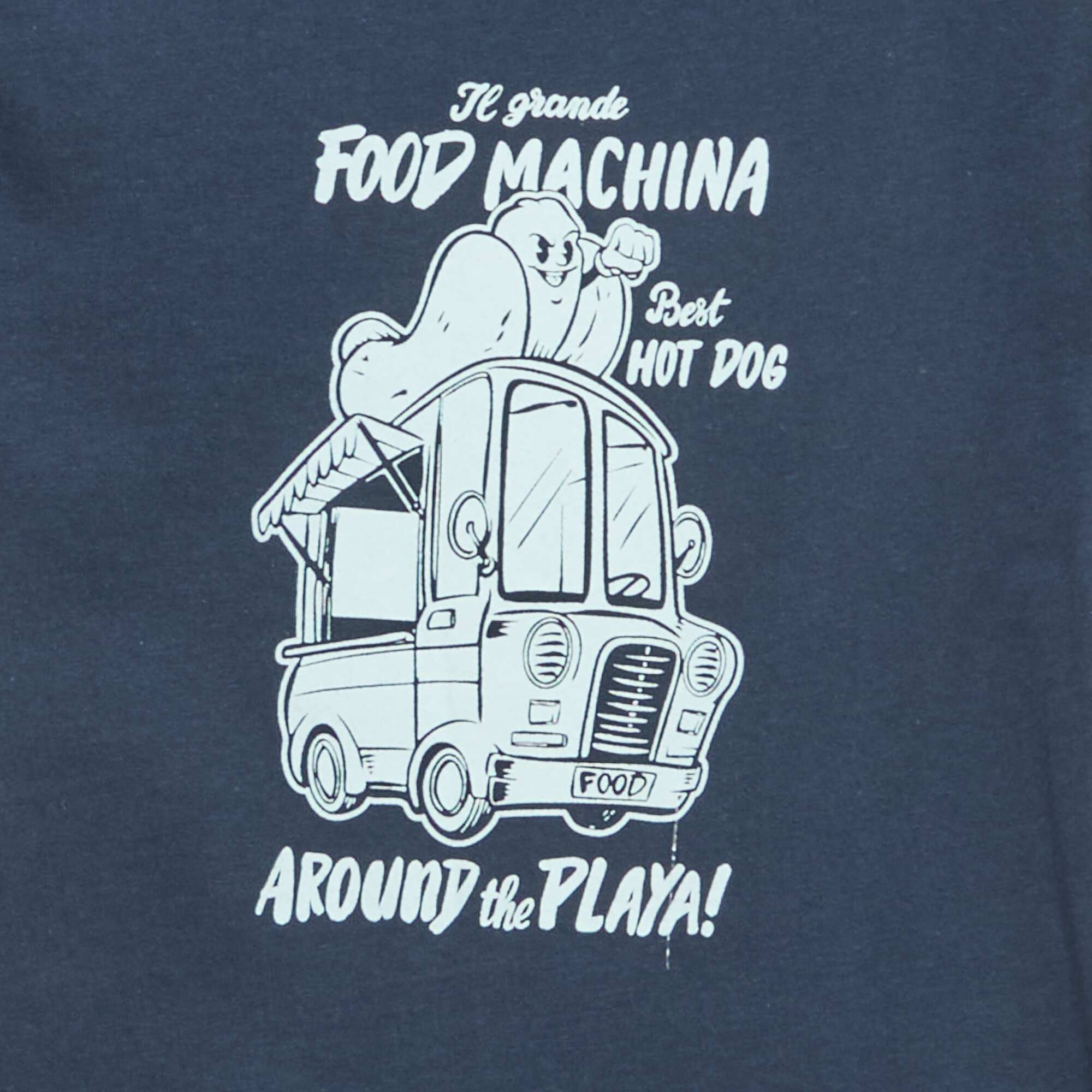 Printed Message T-Shirt WHITE - Image 2