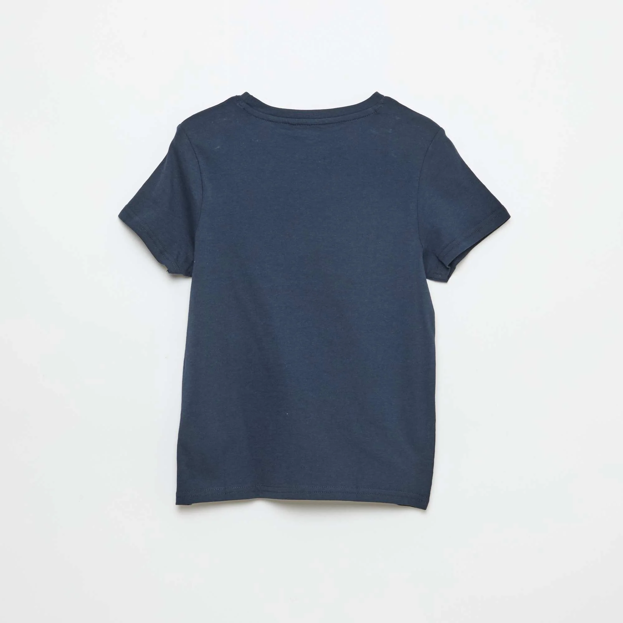 Printed Message T-Shirt WHITE - Image 3