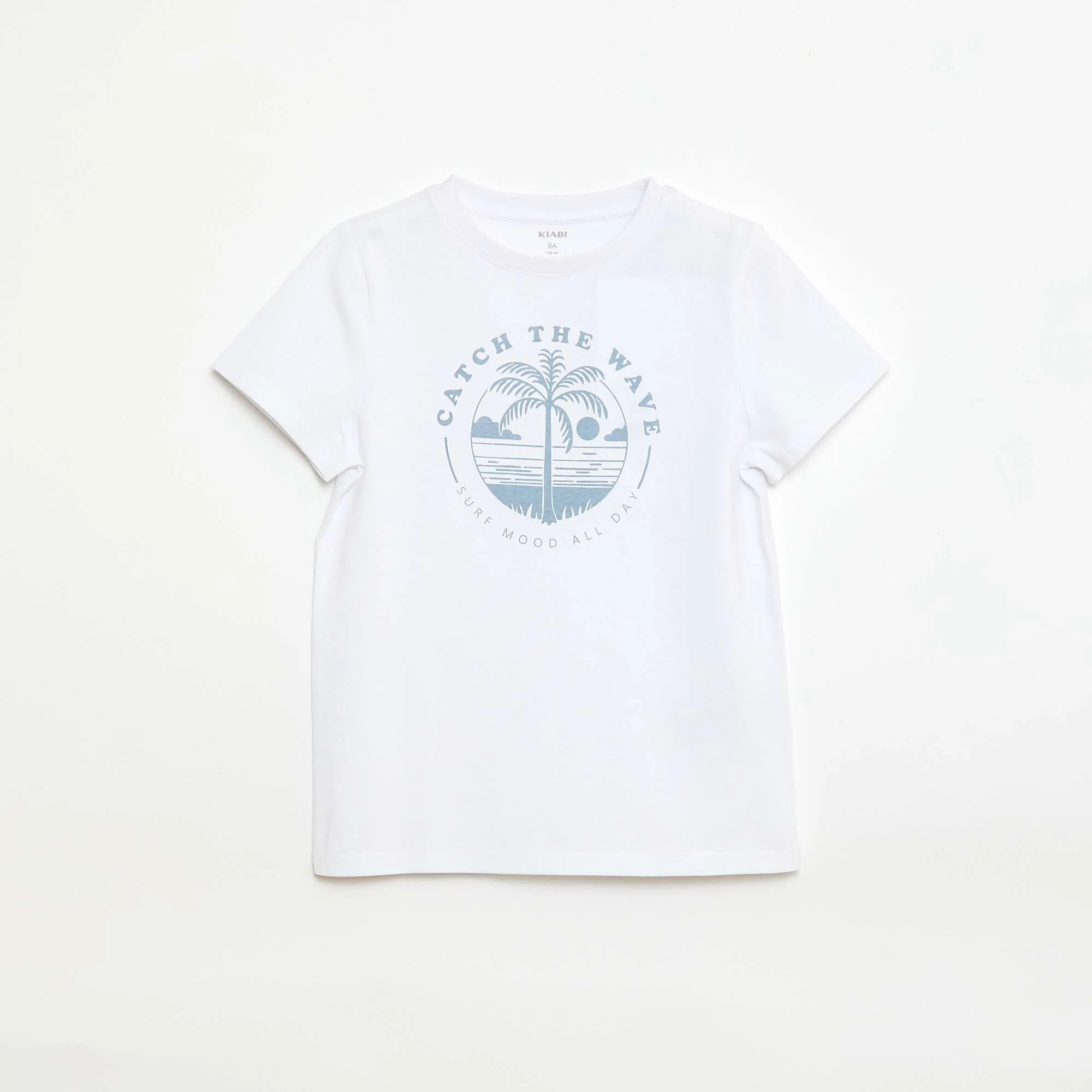 Printed Message T-Shirt WHITE