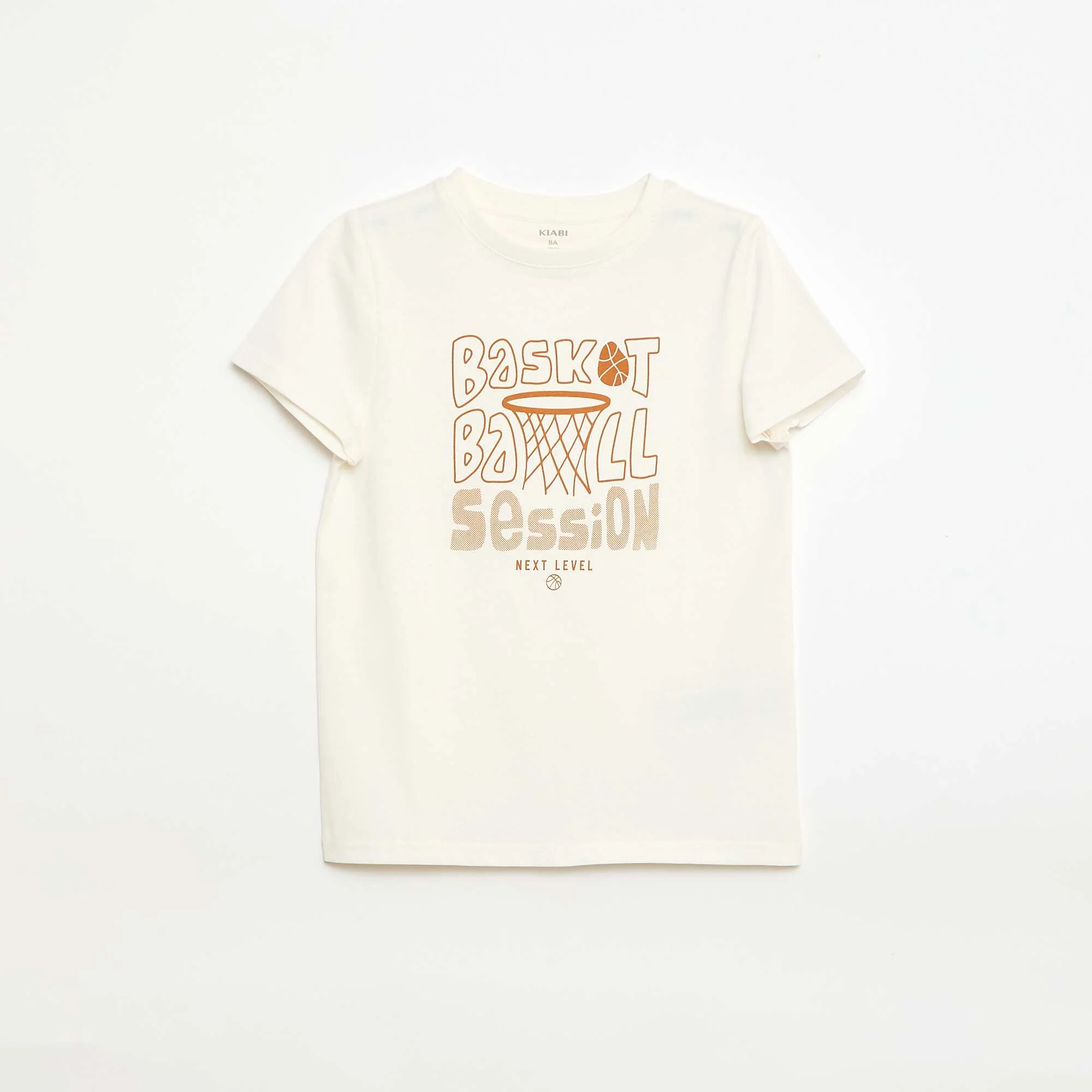 Printed Message T-Shirt WHITE