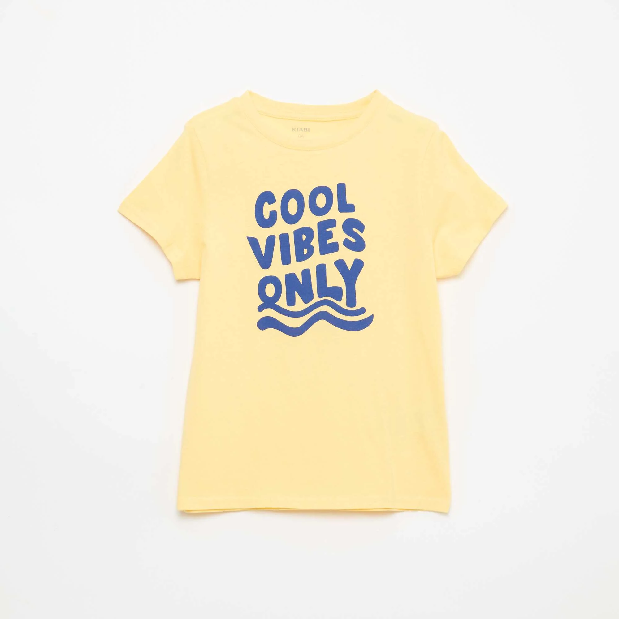 Printed Message T-Shirt YELLOW