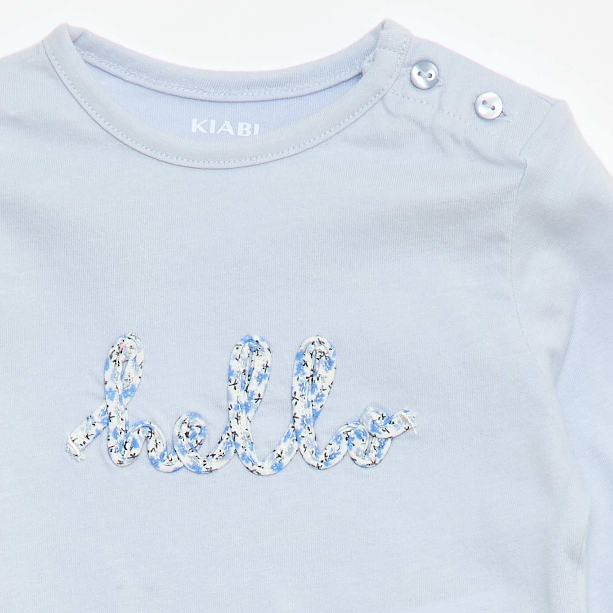 Printed Novelty T-shirt BLUE - Image 2