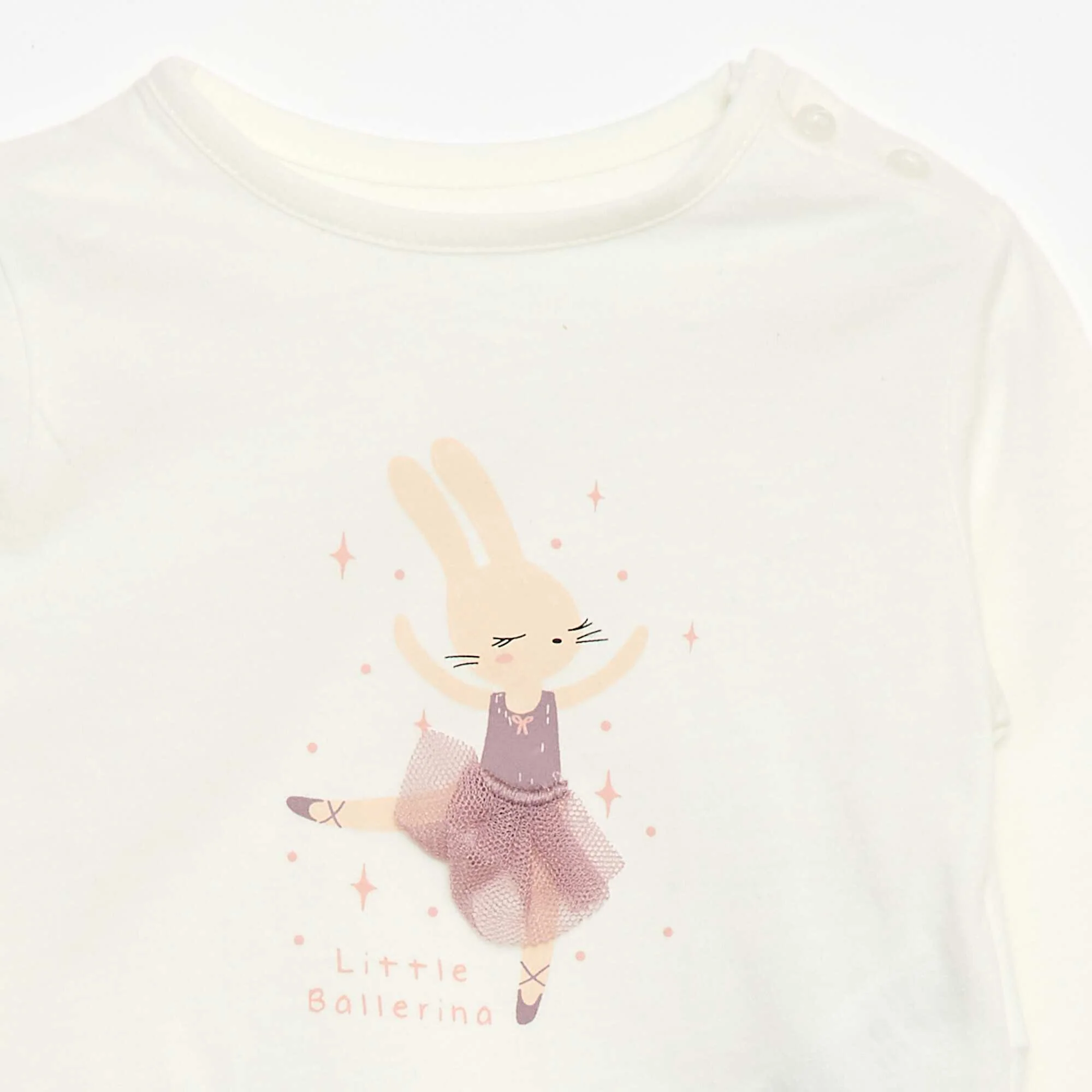 Printed Novelty T-shirt WHITE - Image 2