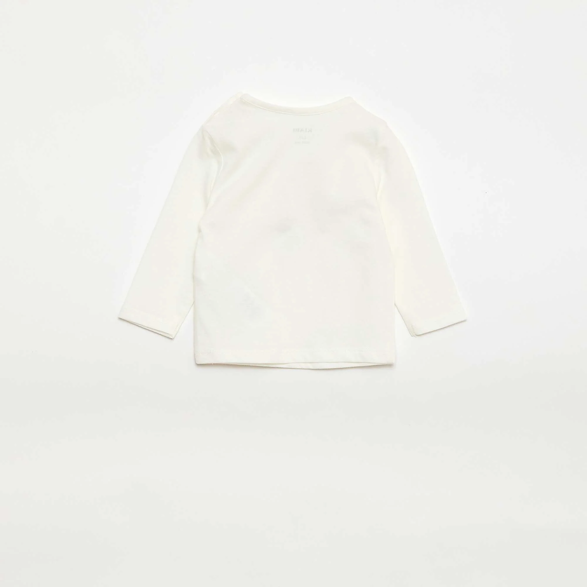 Printed Novelty T-shirt WHITE - Image 3