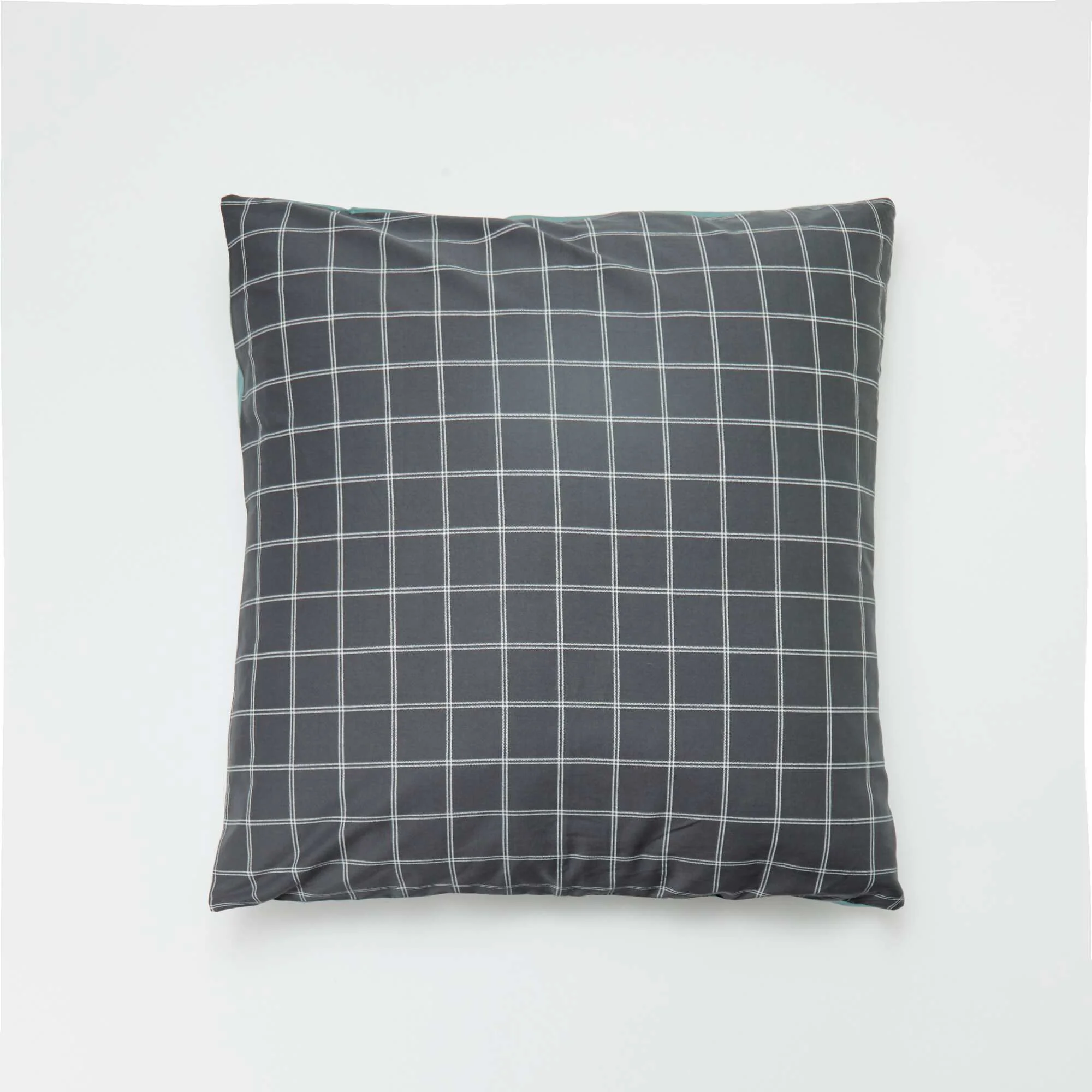 Printed Pillowcase (60 x 60 cm) - Kiabi Home GREY