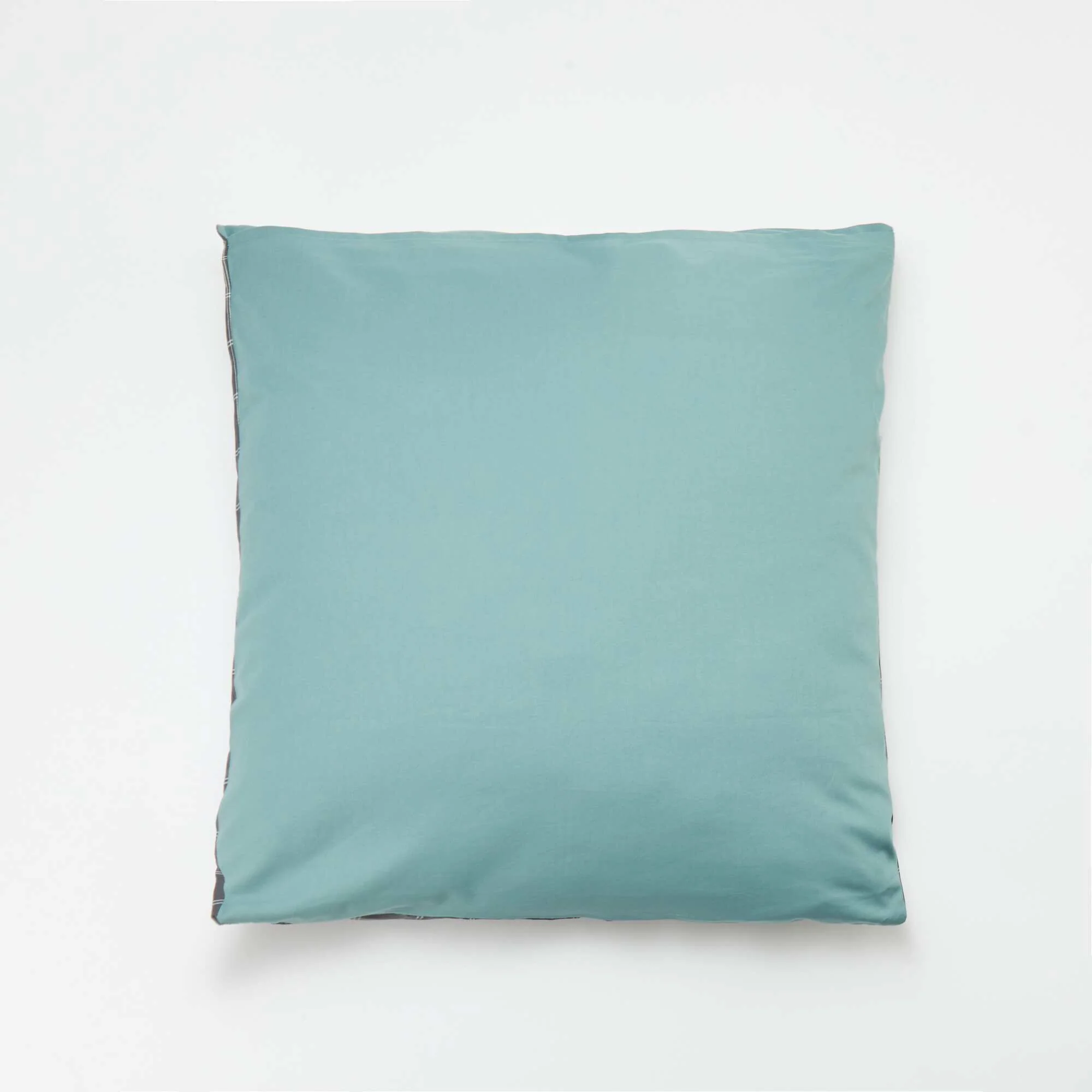 Printed Pillowcase (60 x 60 cm) - Kiabi Home GREY - Image 2
