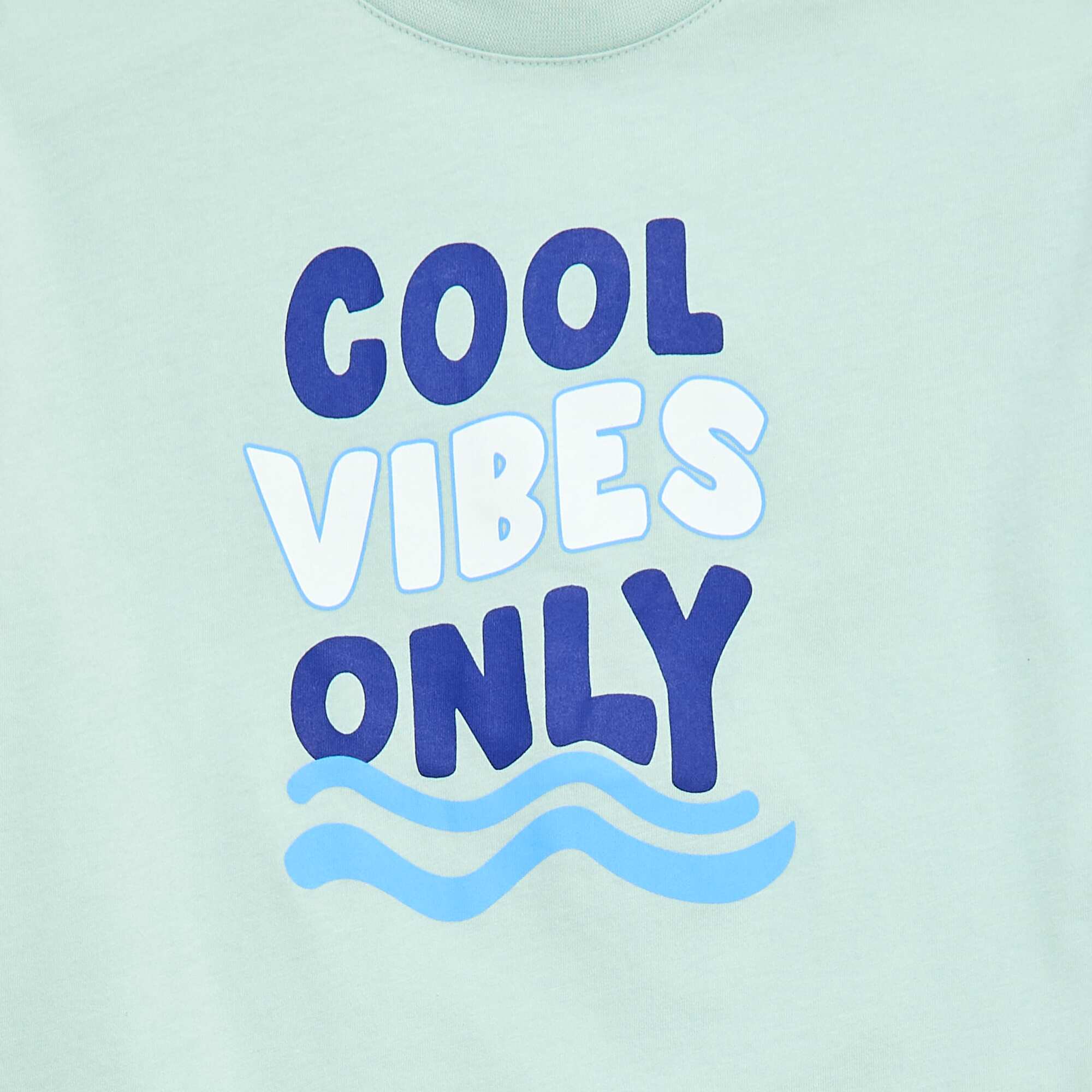 Printed Short-Sleeve T-Shirt GREEN - Image 2
