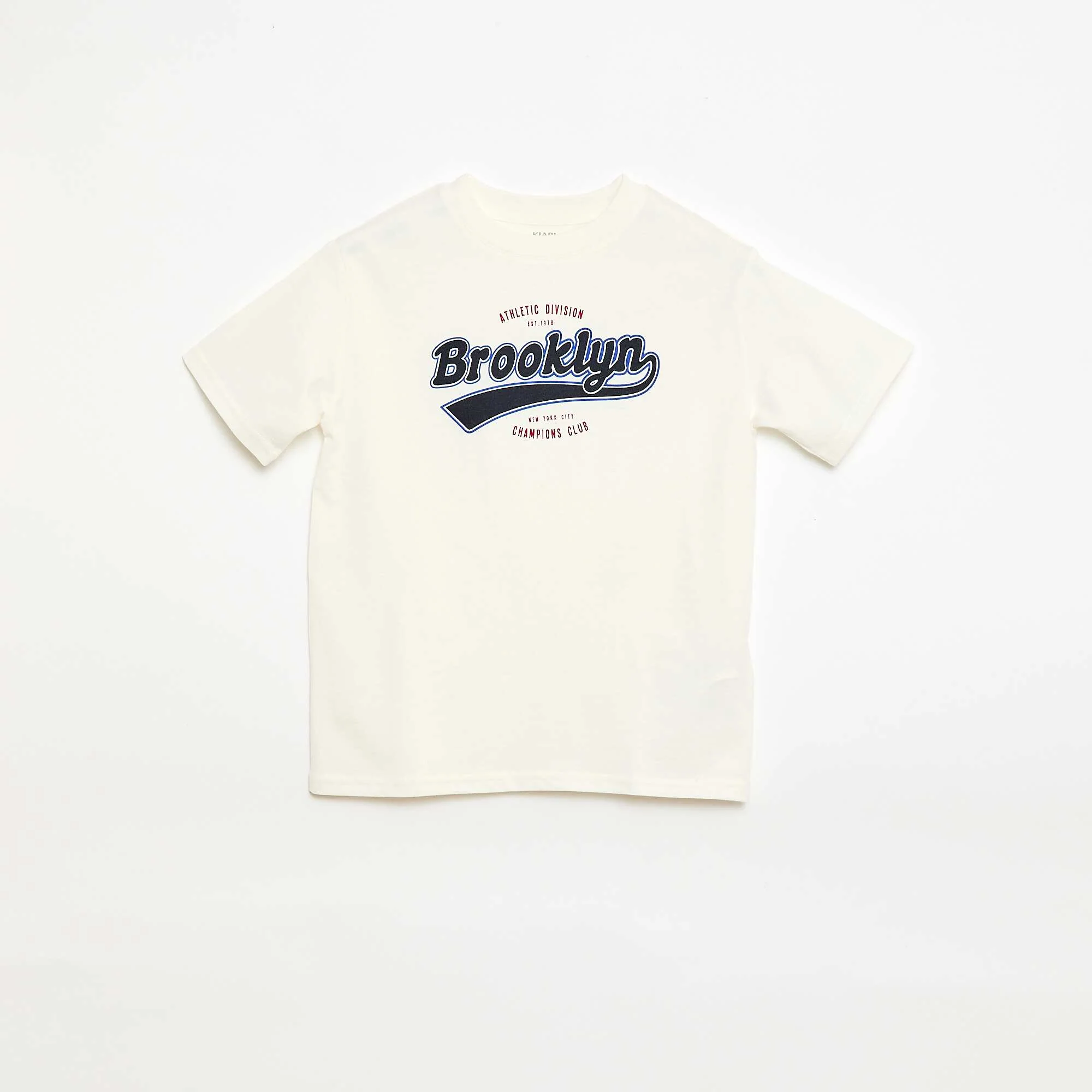 Printed Short-Sleeve T-Shirt WHITE