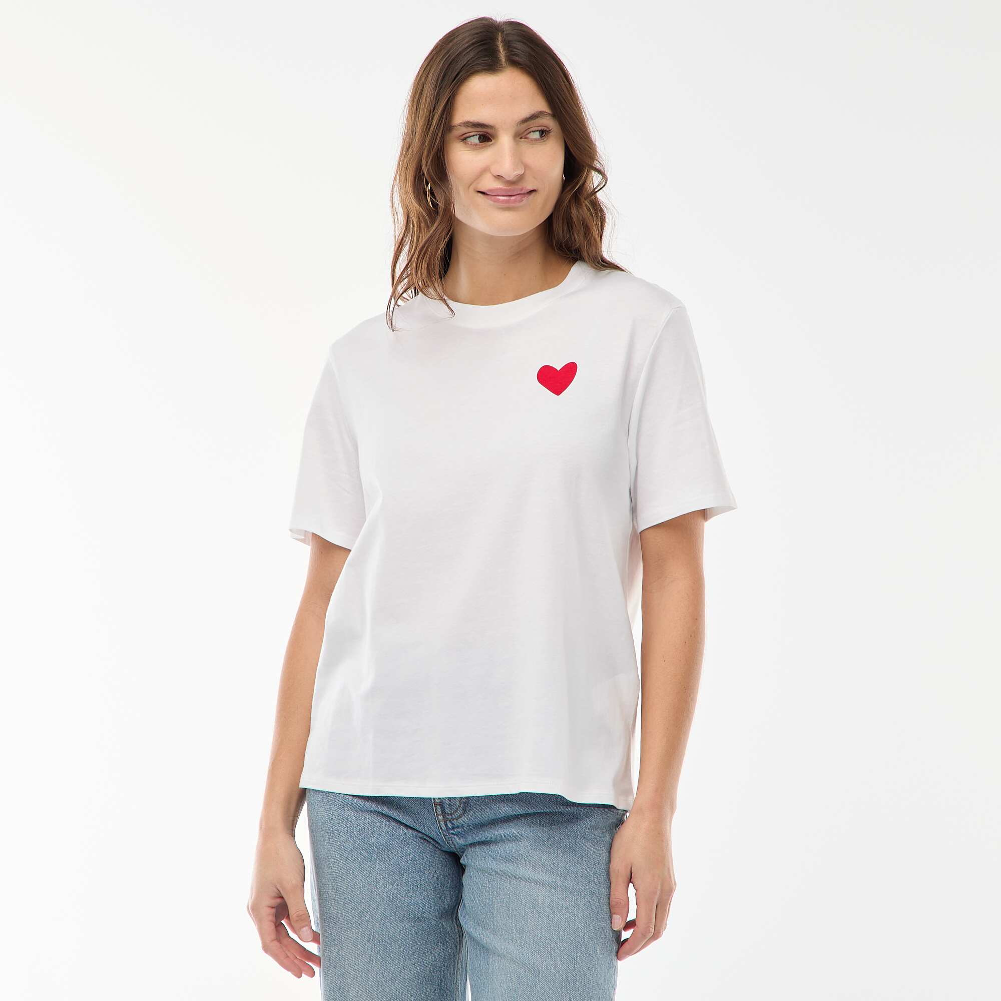 Printed Short-Sleeve T-Shirt WHITE - Image 5