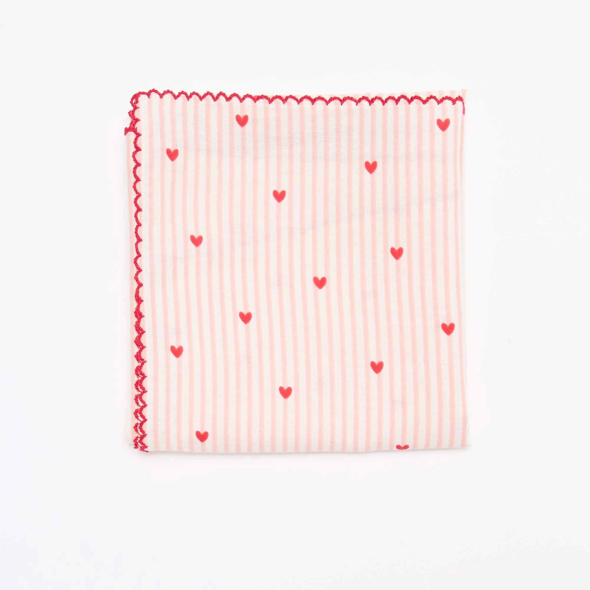 Printed Square Scarf PINK - Image 3