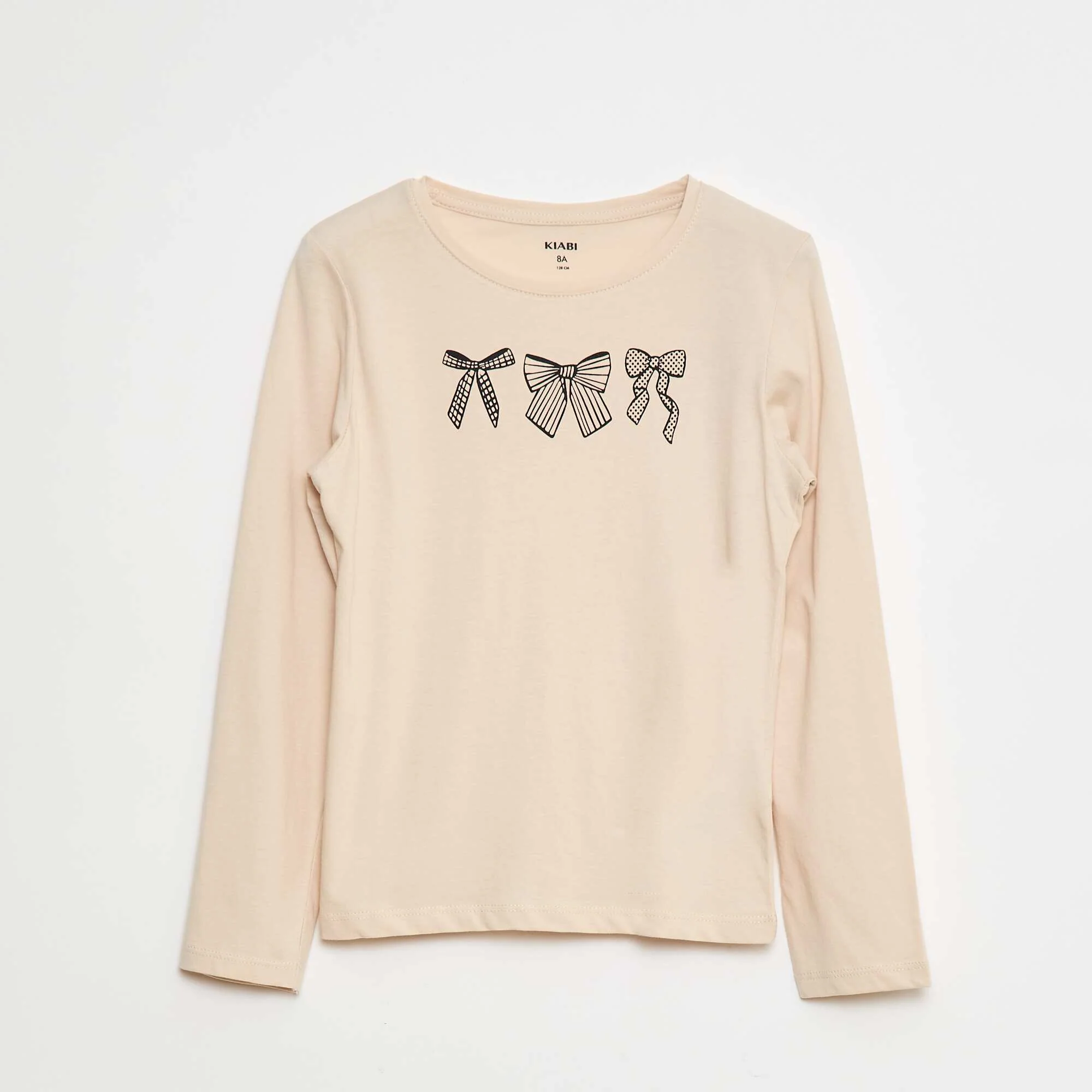 Printed T-shirt BEIGE