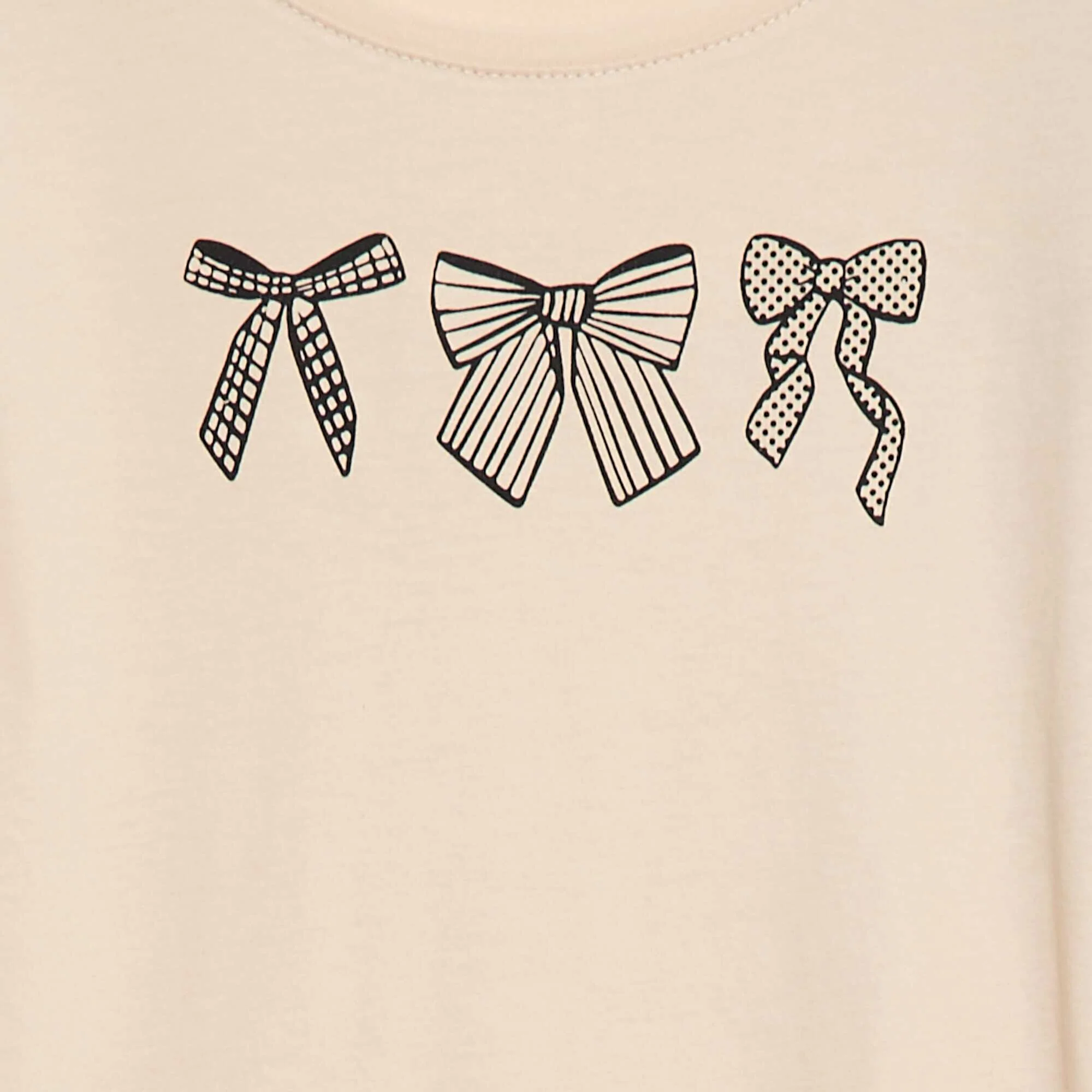 Printed T-shirt BEIGE - Image 2