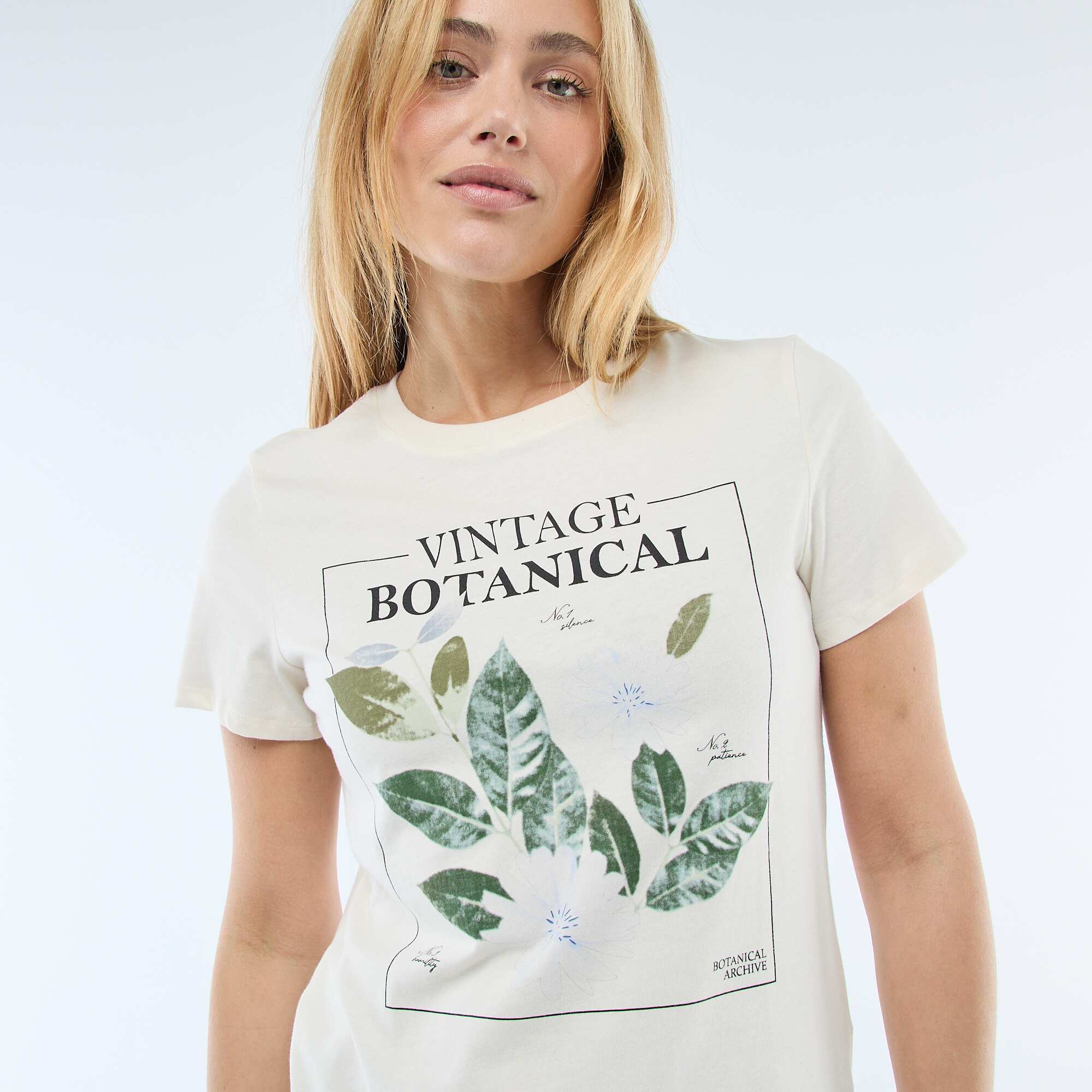 Printed T-shirt WHITE - Image 3