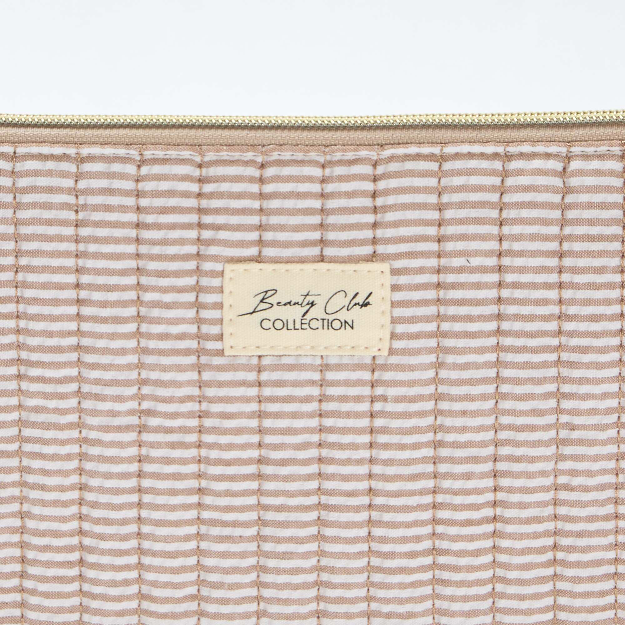 Quilted Storage Pouch BROWN - Image 3