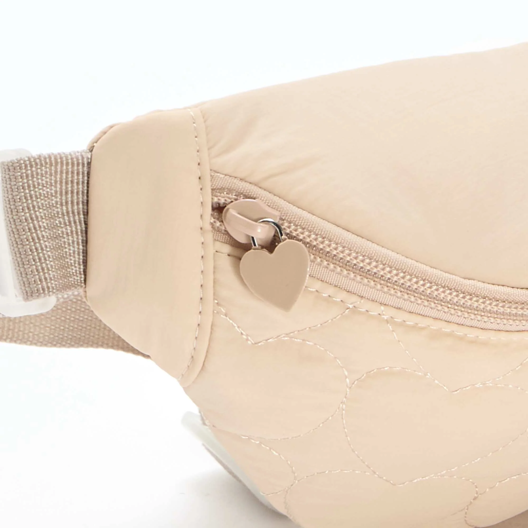 Quilted waist bag BEIGE - Image 4