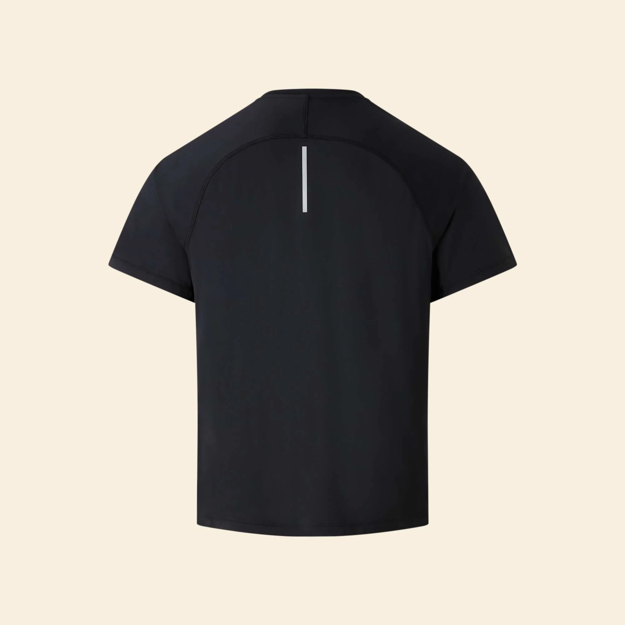 Reflective Detail Sports T-Shirt BLACK - Image 2