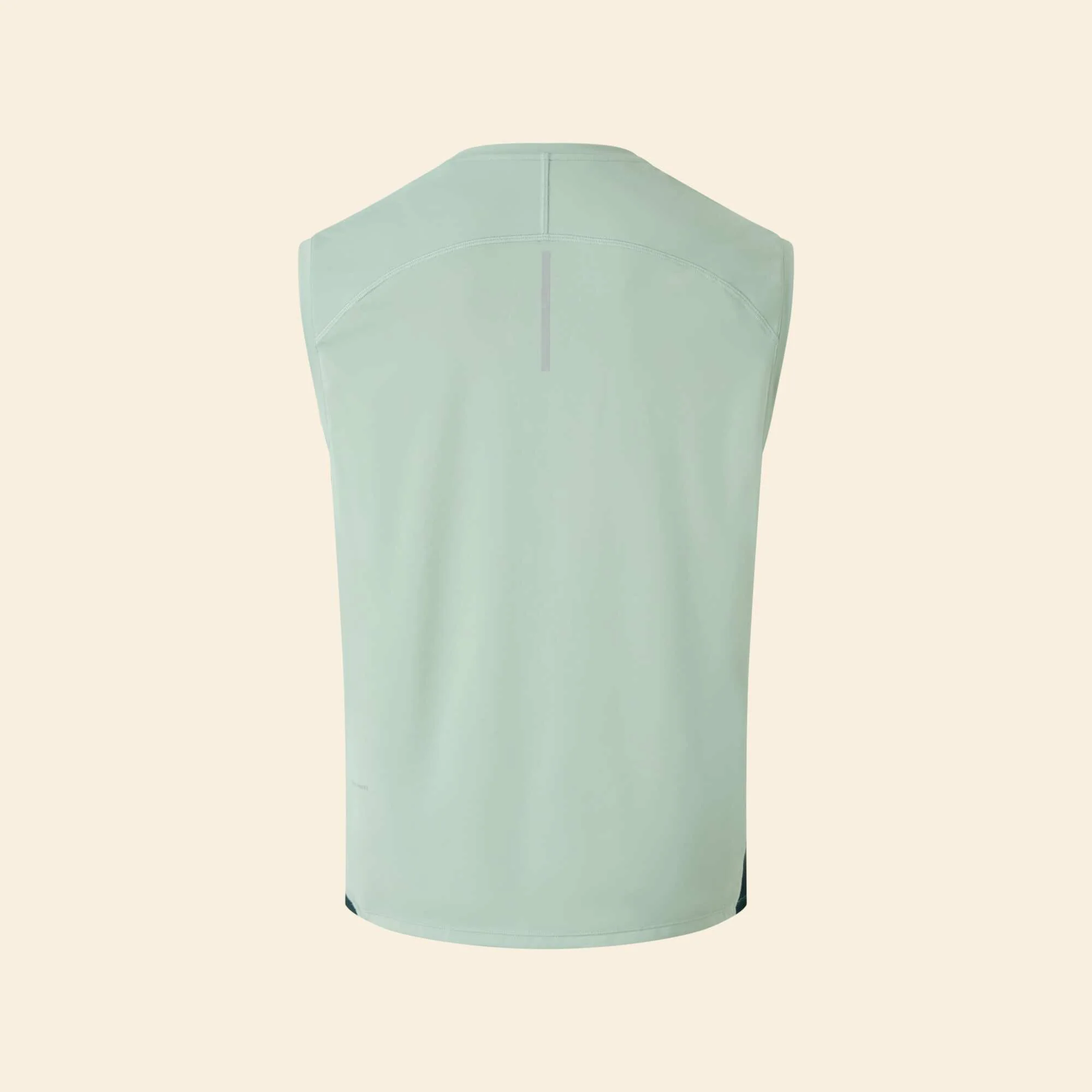 Reflective Detail Sports T-Shirt GREEN - Image 2